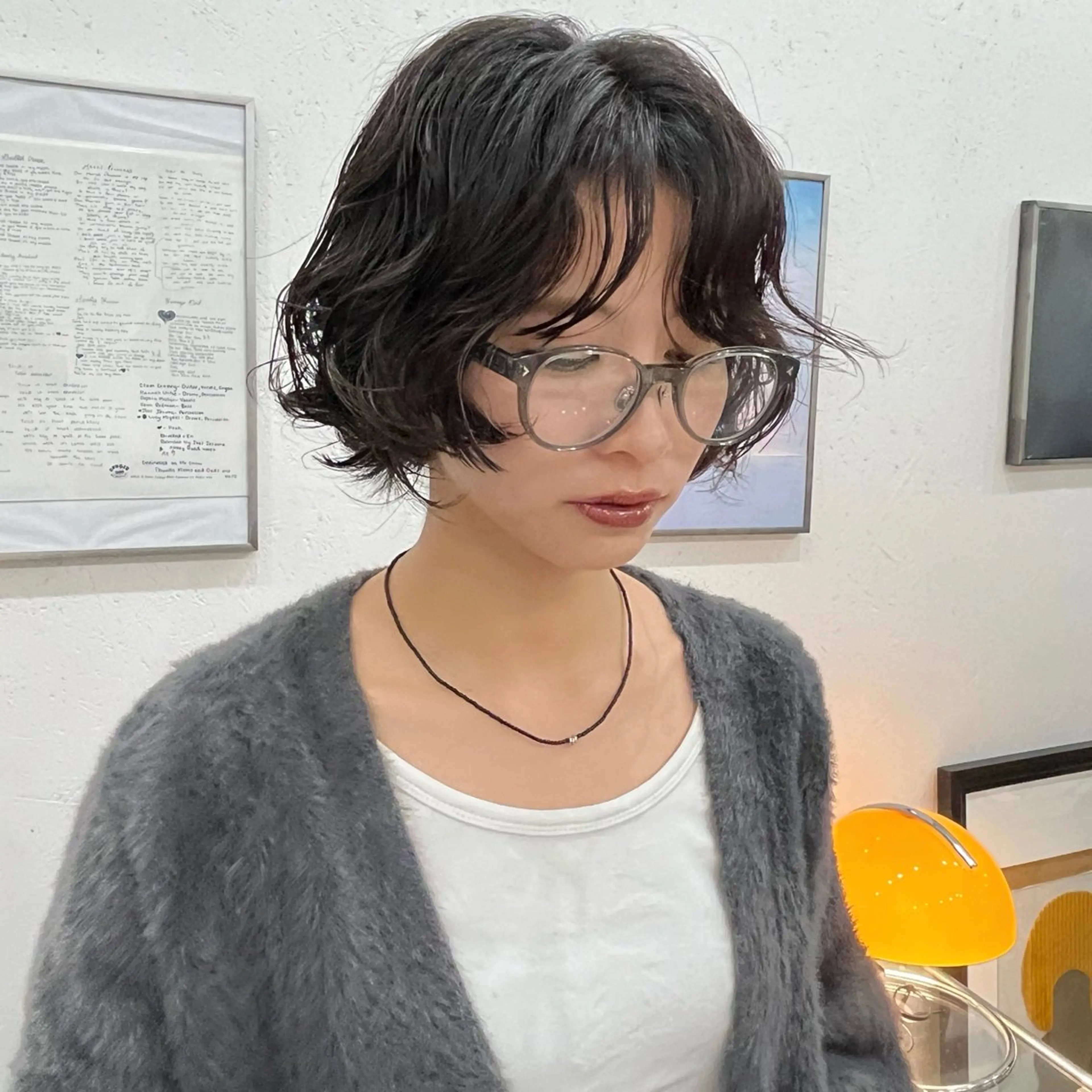 パーマ ボブパーマ🥣KON コンナツミのヘアスタイル