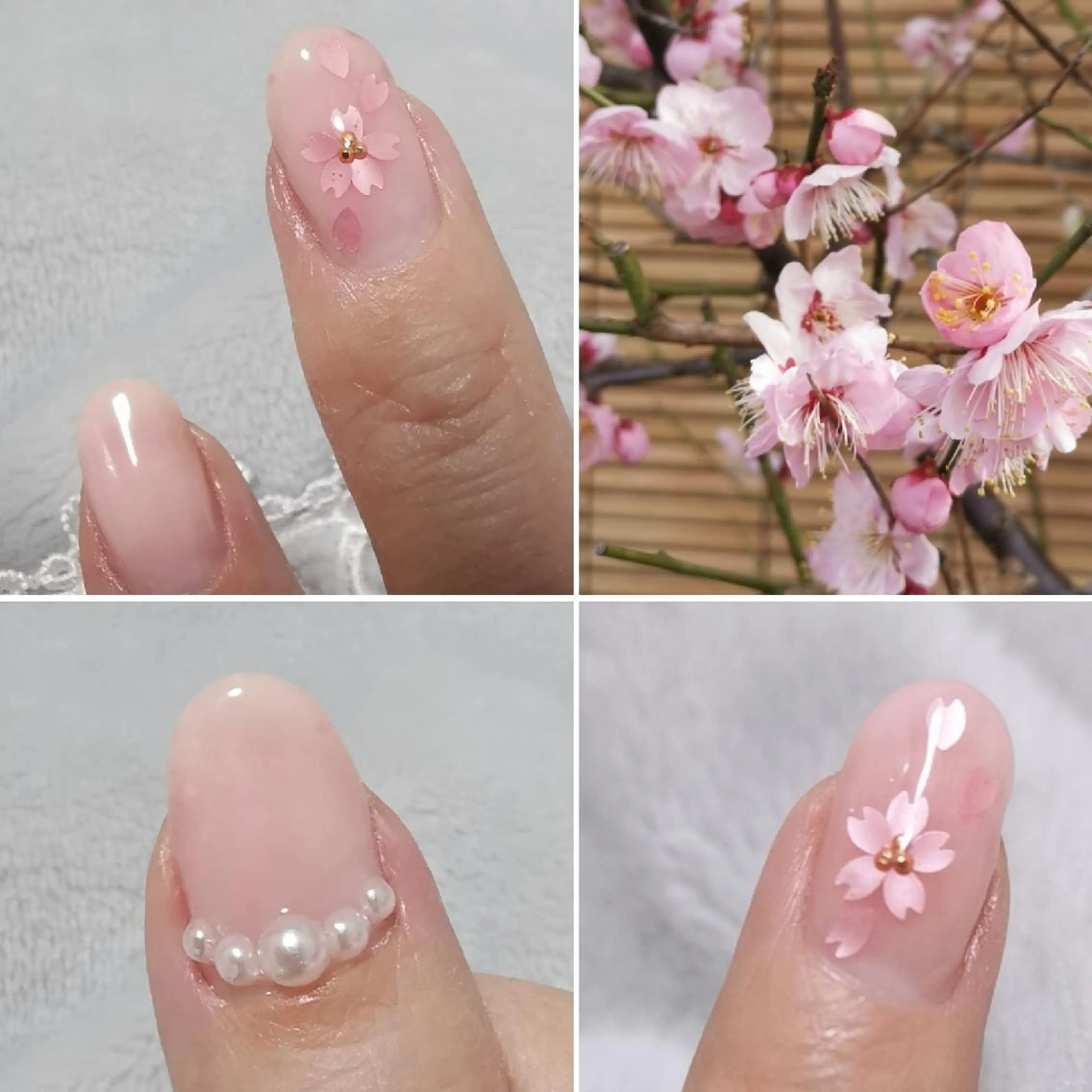 ネイル 桜ネイル ハンドネイル reve あやののネイルデザイン