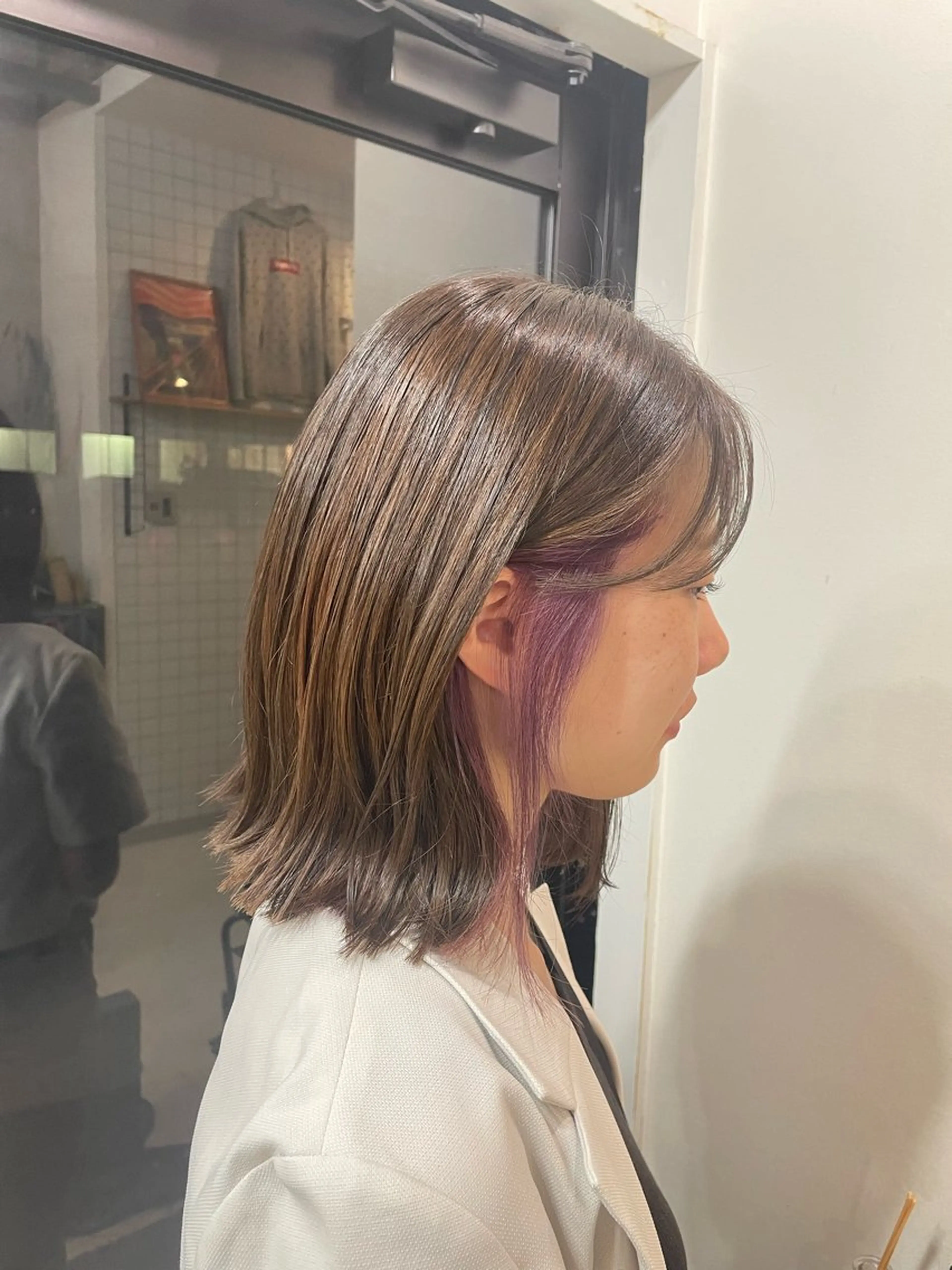 カット＋Wカラー(インナー)の写真