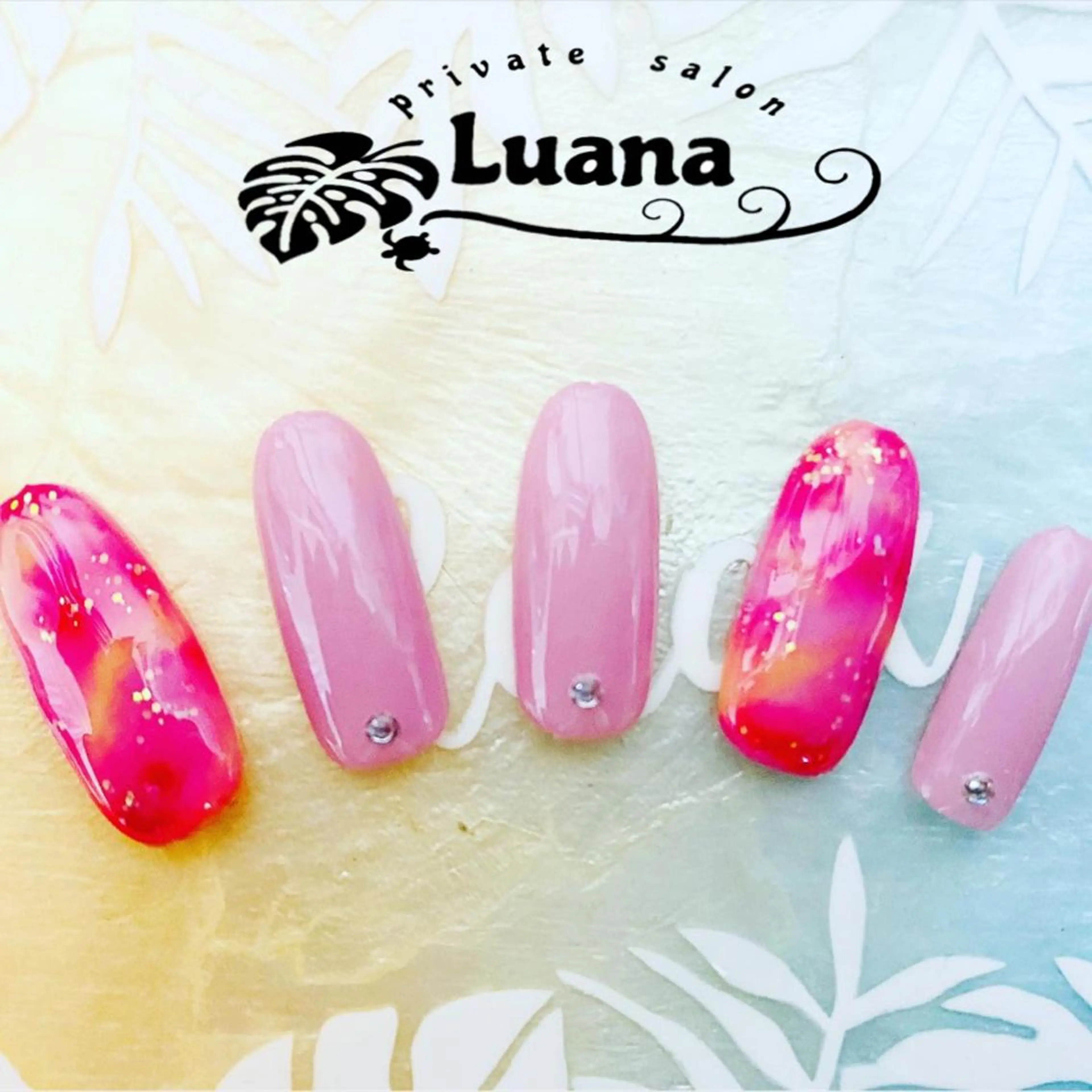 ネイル 自宅ネイルサロン ルアナのネイルデザイン