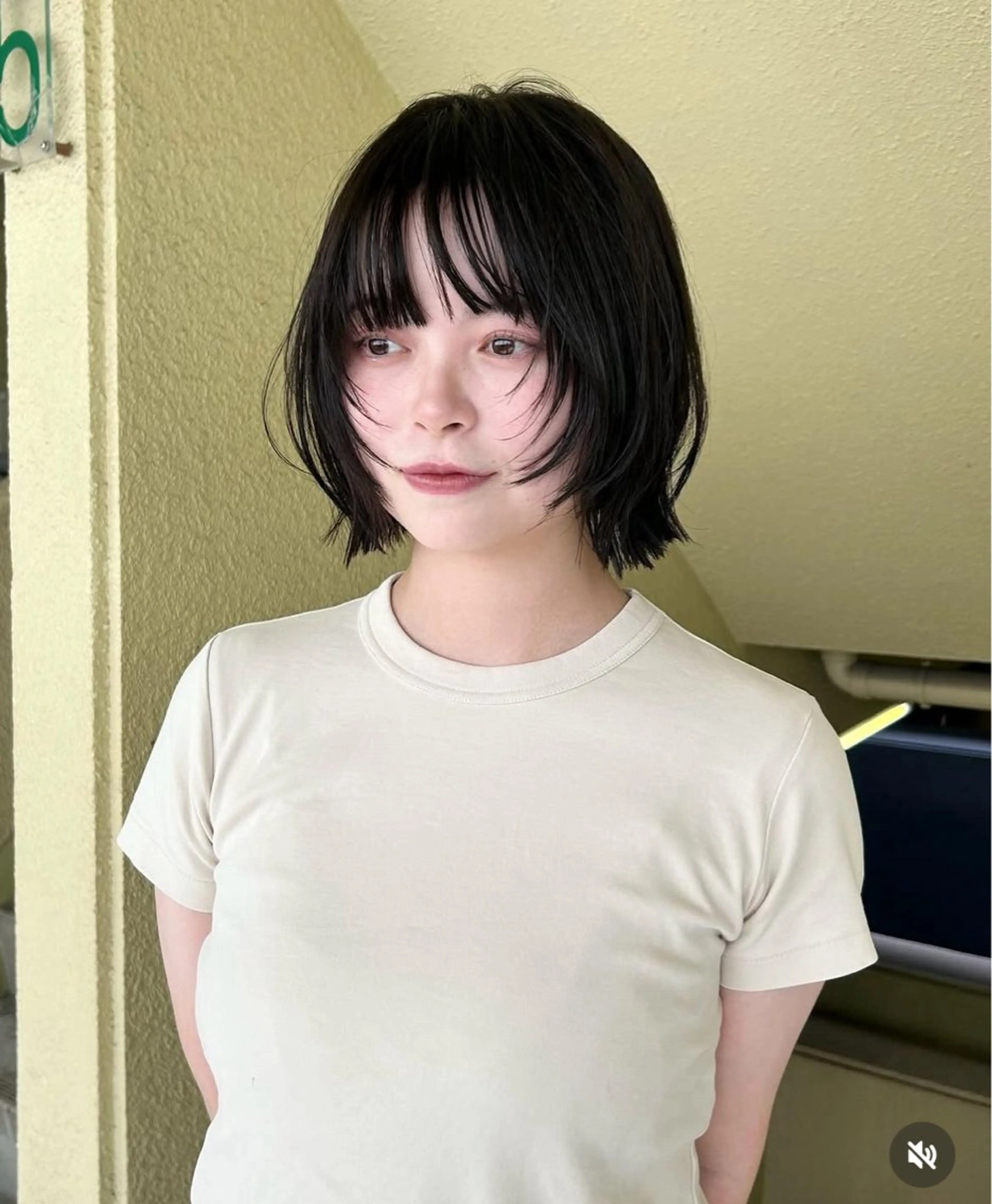 ショート カラー レイヤーカット🍏 透明感カラー/ののかのヘアスタイル