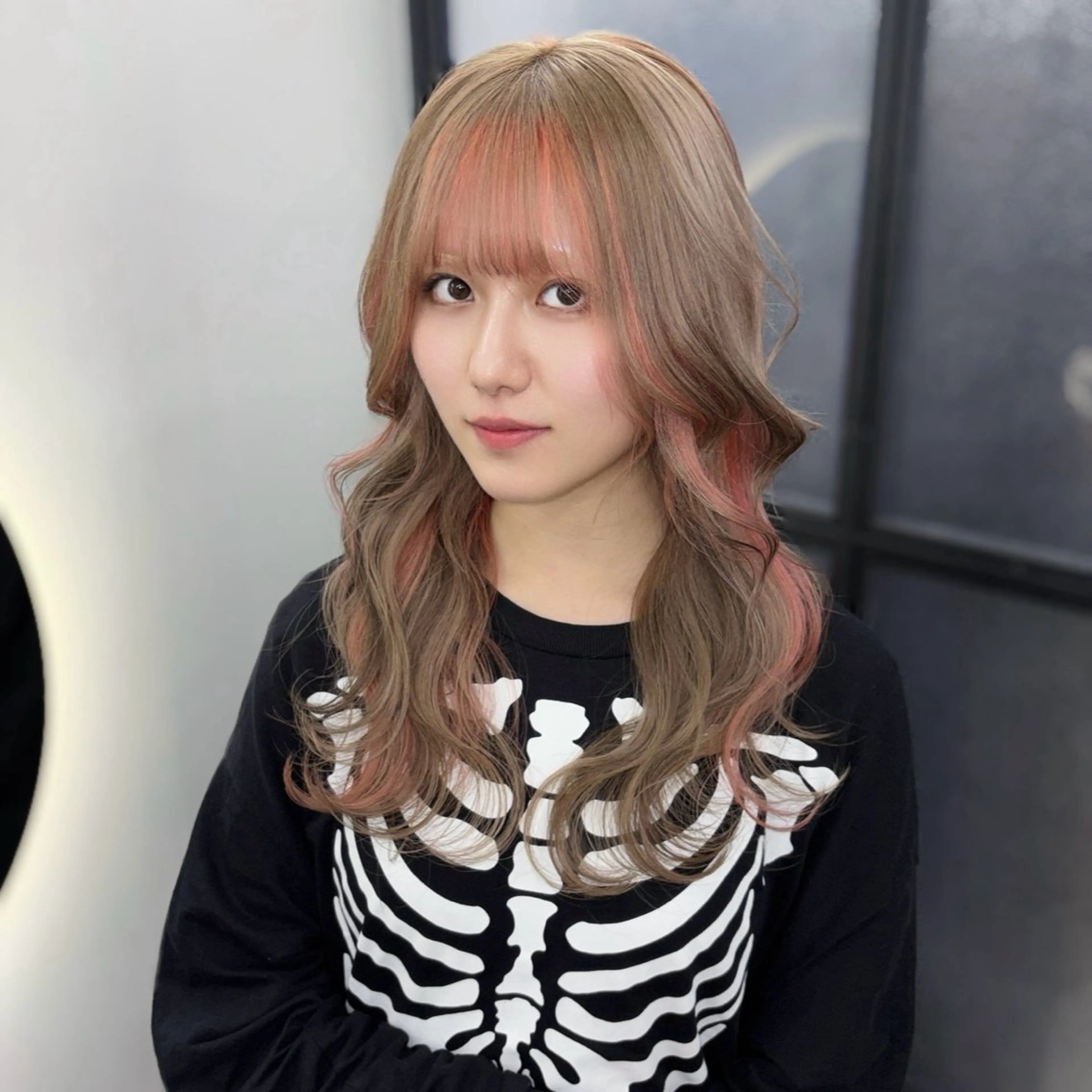 ロング カラー ヘアカラー Ren. 🦋デザインカラーのヘアスタイル