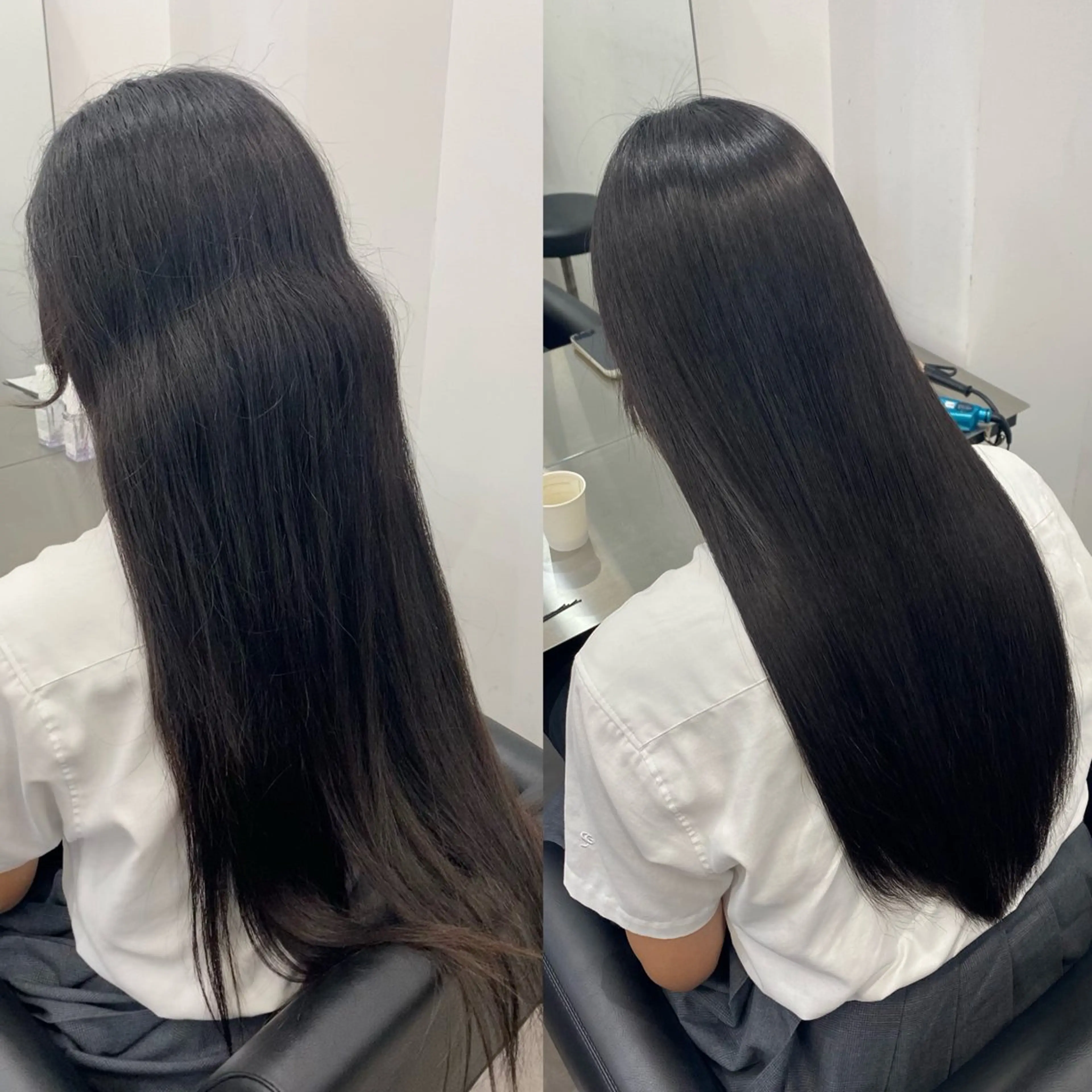 ロング カット ヘアカラー 縮毛矯正 トリートメント 艶髪/縮毛矯正/ Core mikuaのヘアスタイル