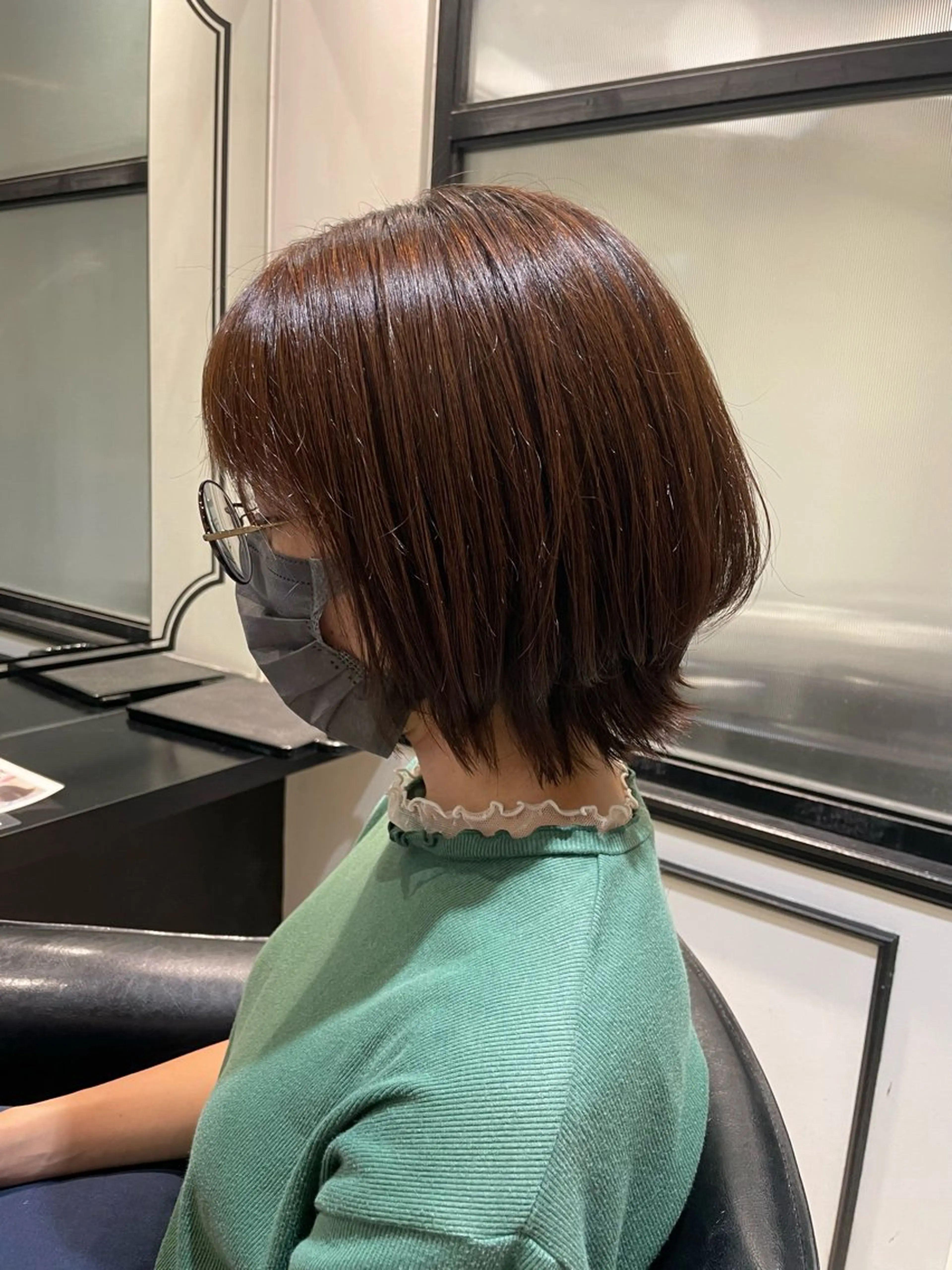 ショート ボブ ウルフカット ウルフボブ feliz🤍 RINAのマツエク・マツパデザイン