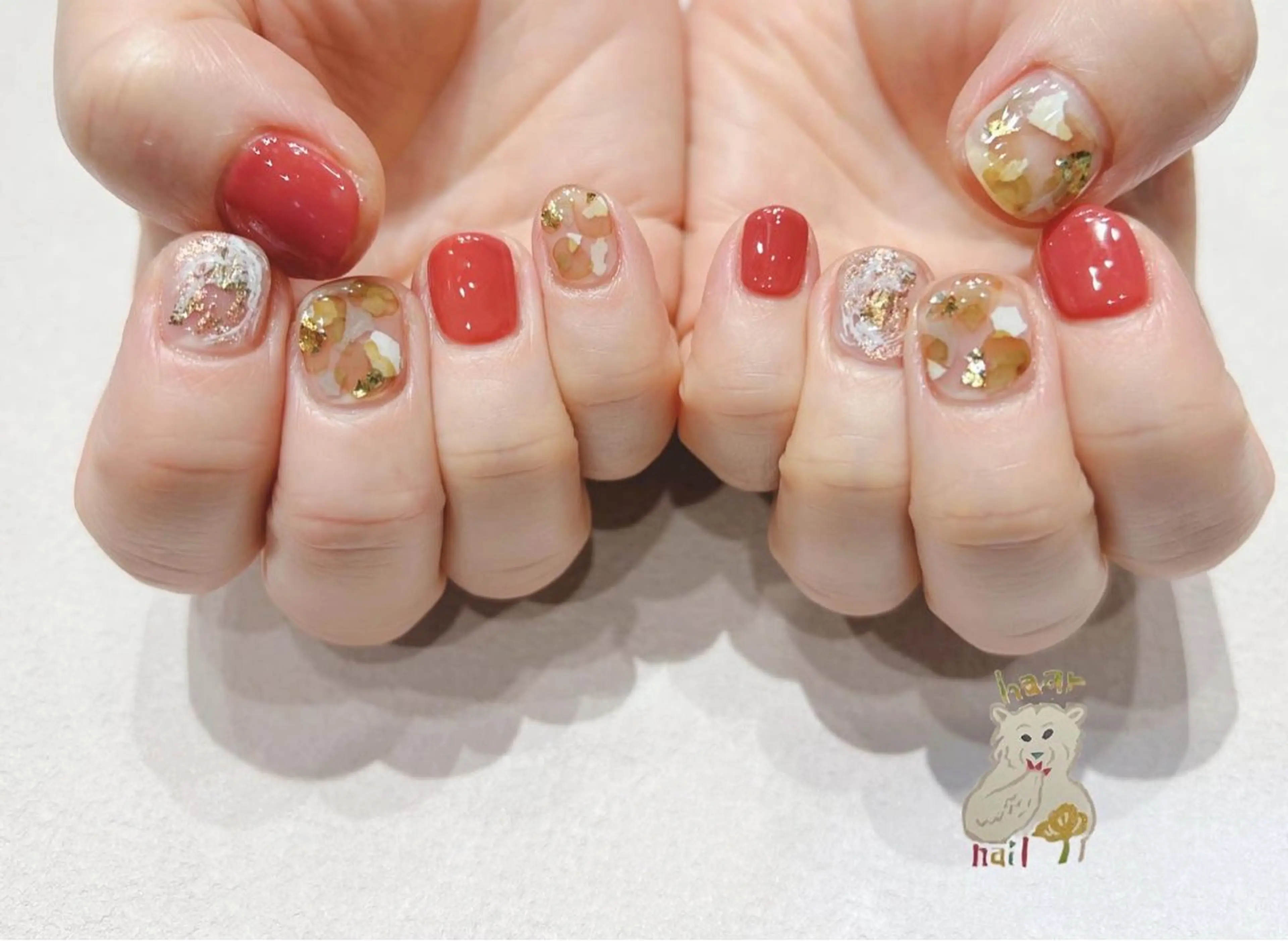 ネイル ハンドネイル 深田 加代のネイルデザイン