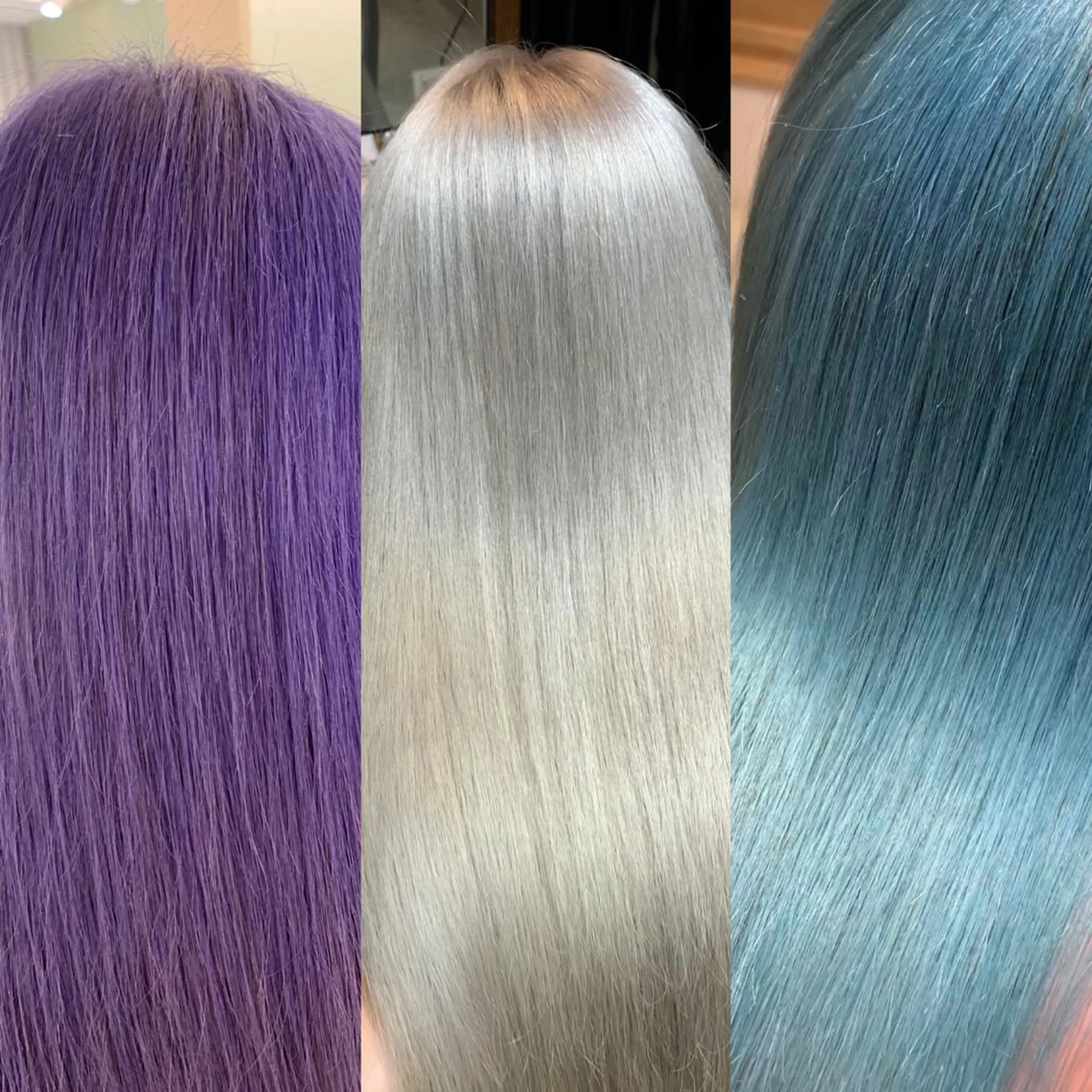 ミディアム カラー サロウィン(SALOWIN)原宿iori店所属・れい🫧 ハイトーン特化のヘアスタイル