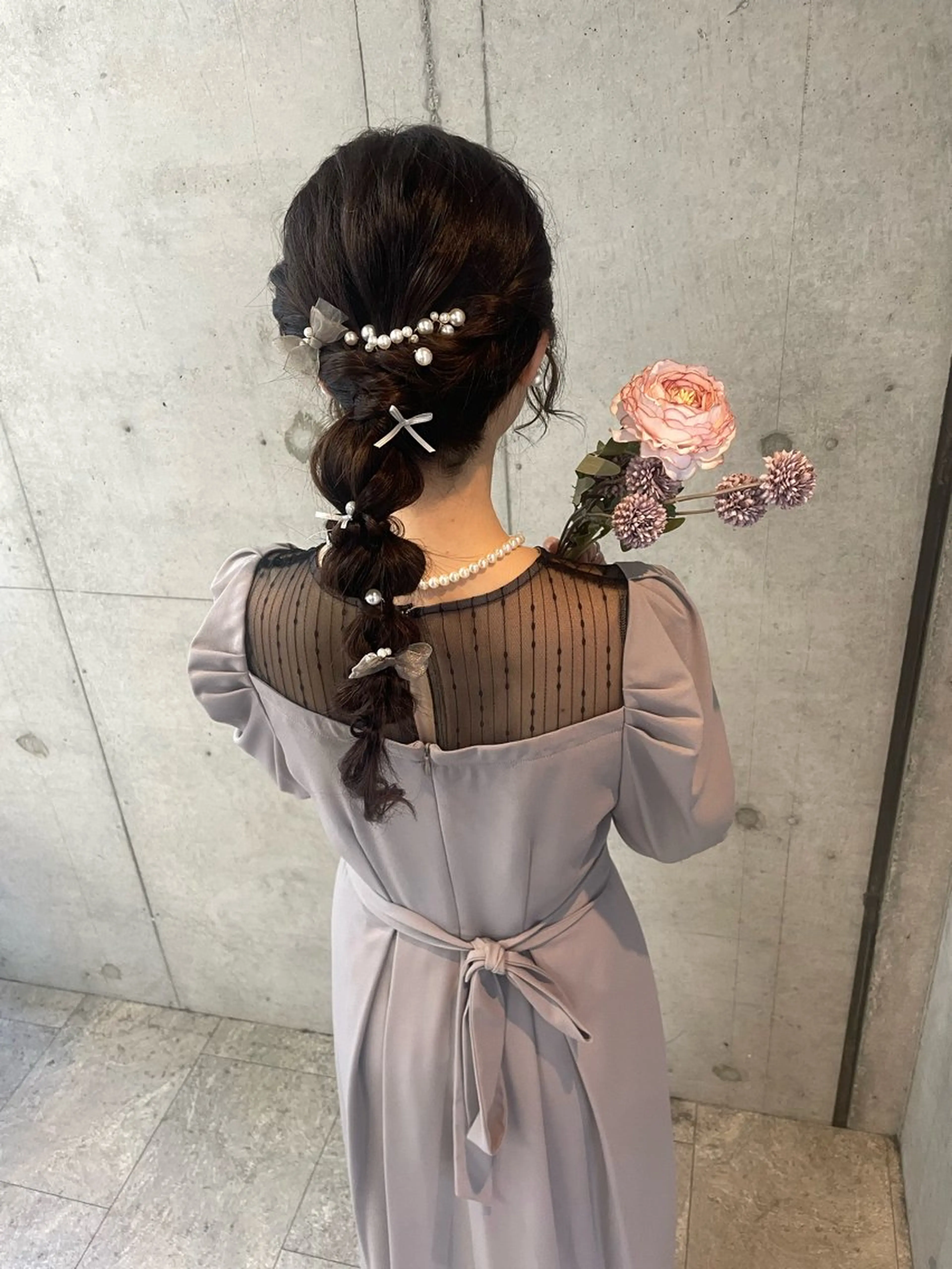 ヘアアレンジ 髪飾り ヘアセット 美髪× ヘアセット✨Araiのヘアスタイル