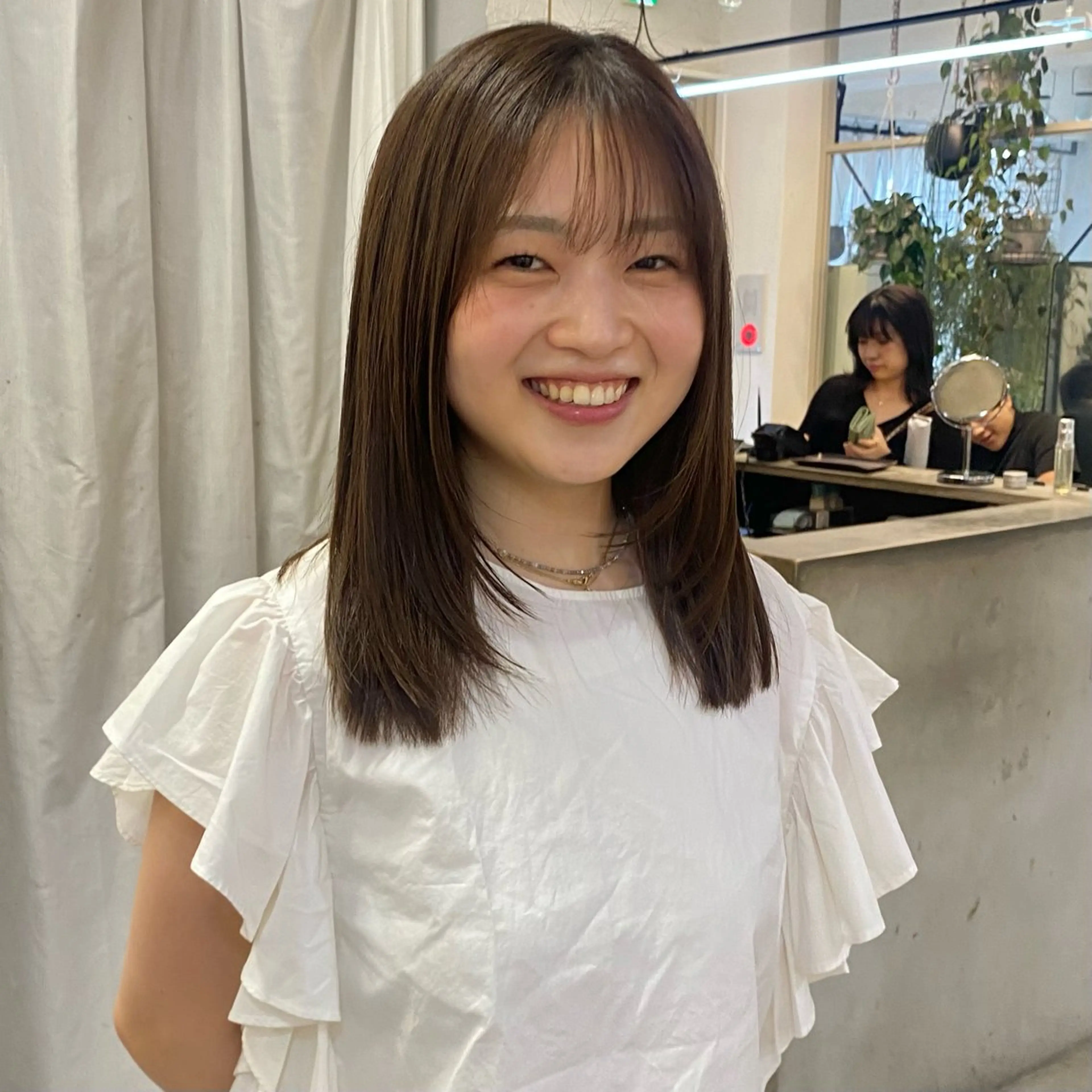 ミディアム カラー noa/ 渋谷のヘアスタイル