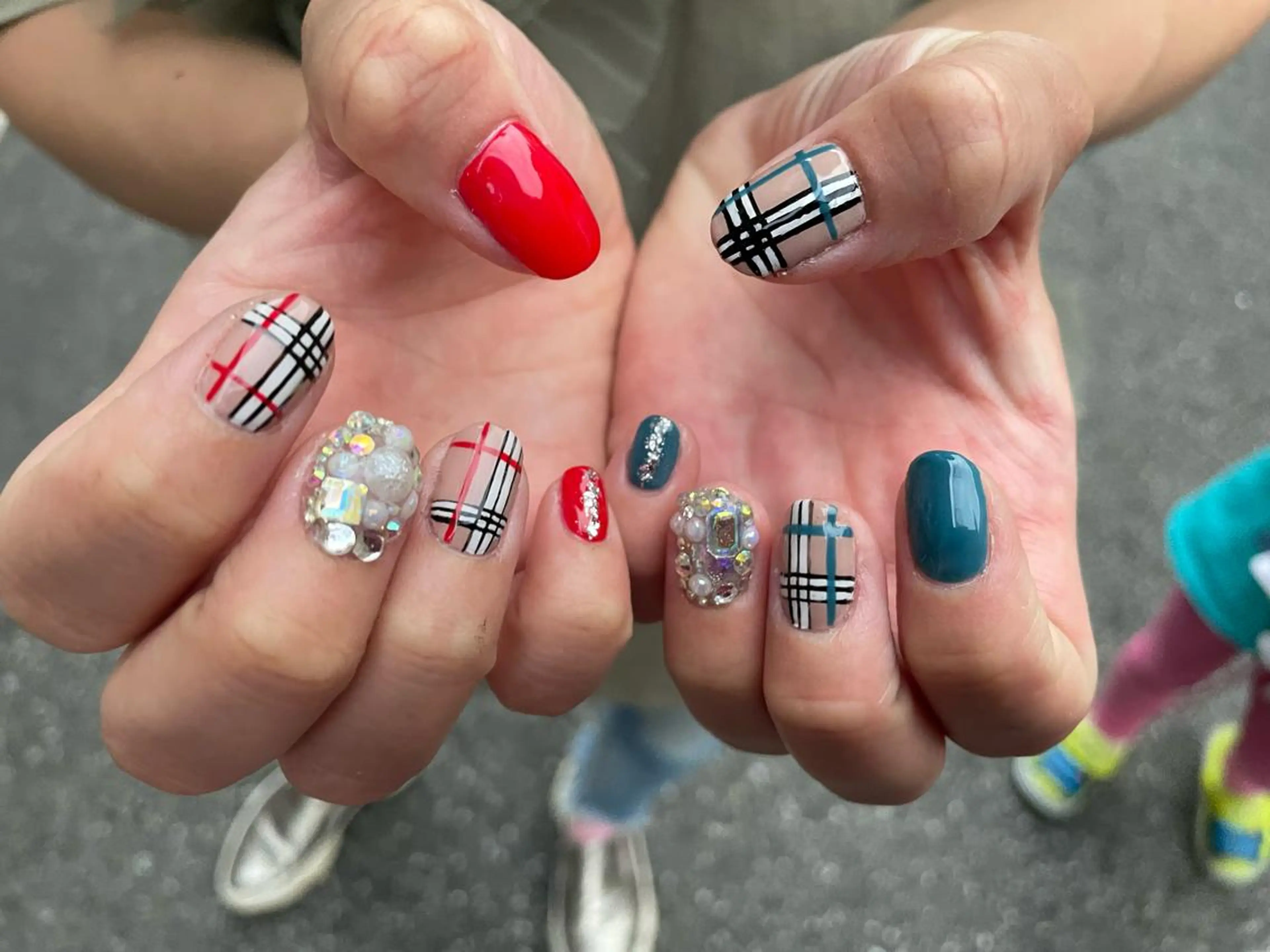ネイル 持ち込み PURE BLUE NAILのネイルデザイン