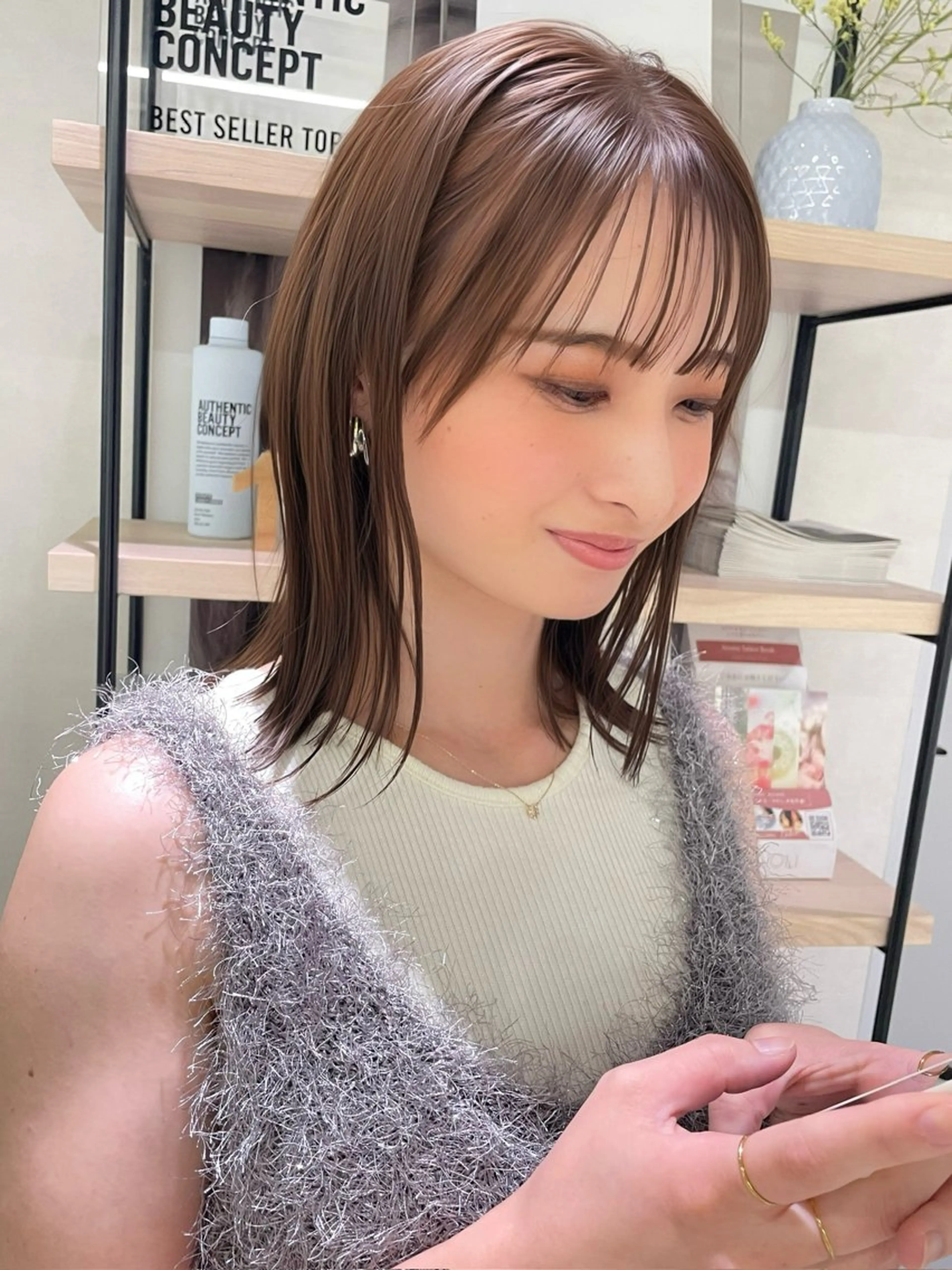 ミディアム 【店長】原田 貢太郎のヘアスタイル