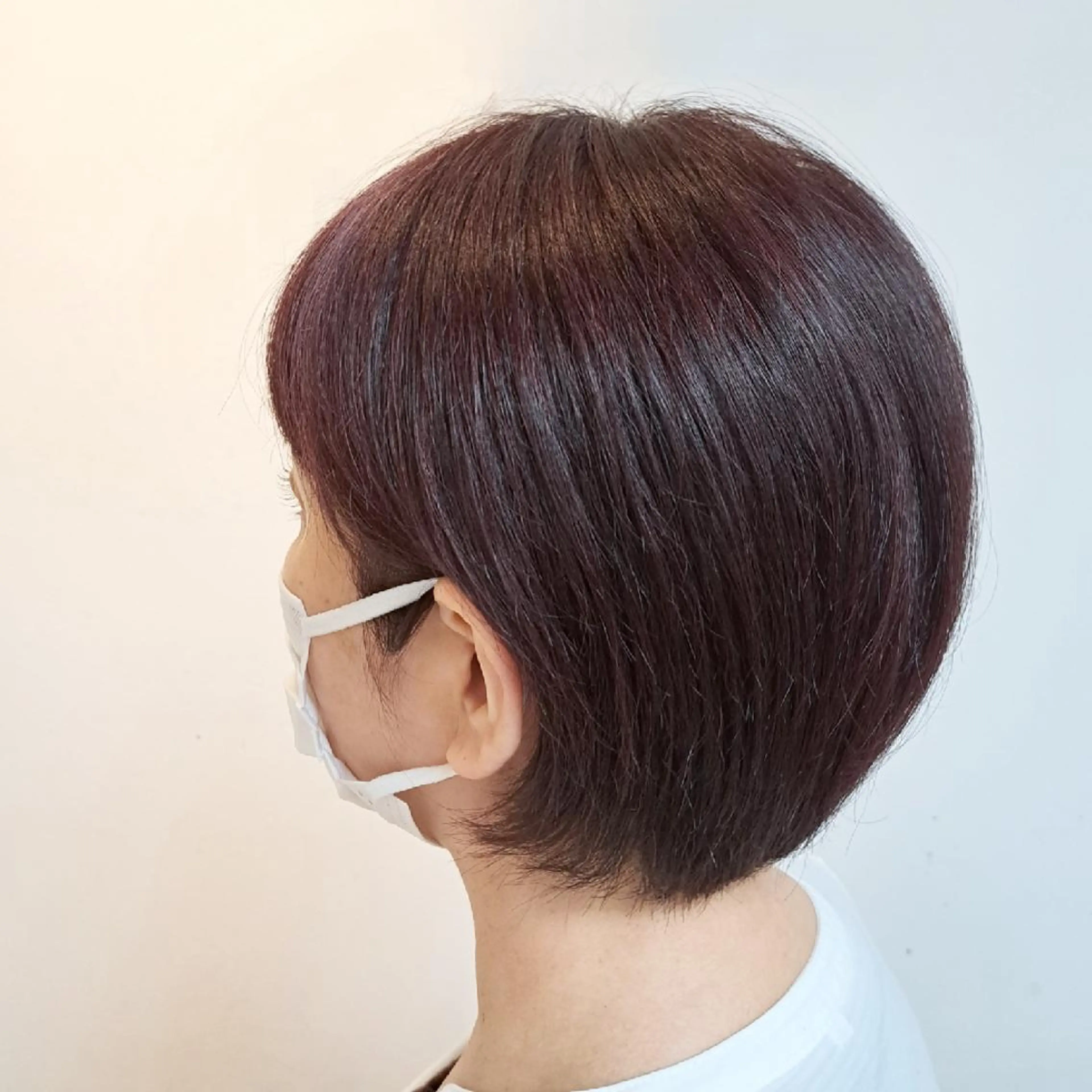 ショート カラー 💜𝑳𝑼𝑵𝑨 🌻母良田愛美🌻のヘアスタイル