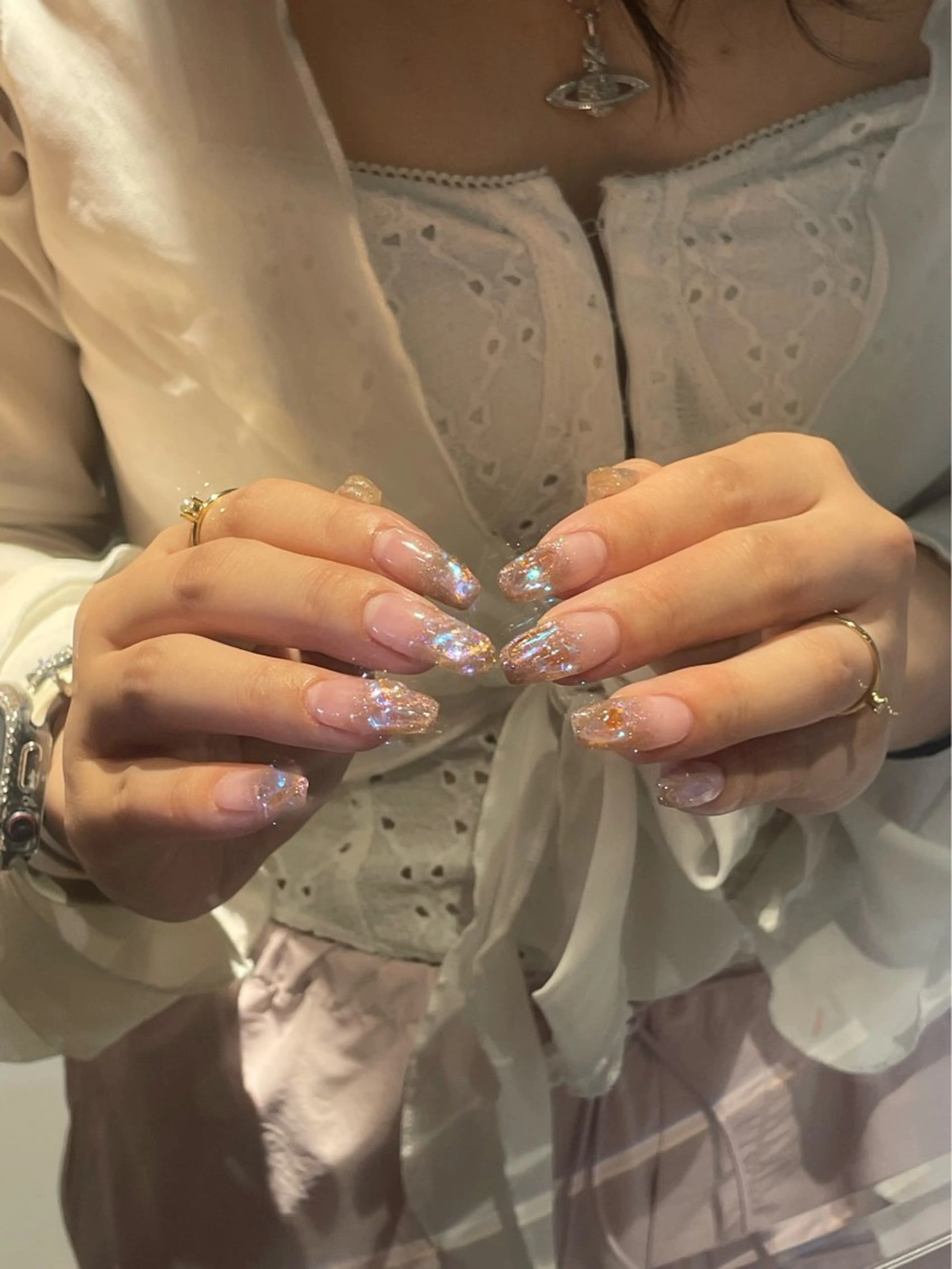 ネイル HOSHI ⭐️辻堂 /藤沢ガーリーネイルのネイルデザイン