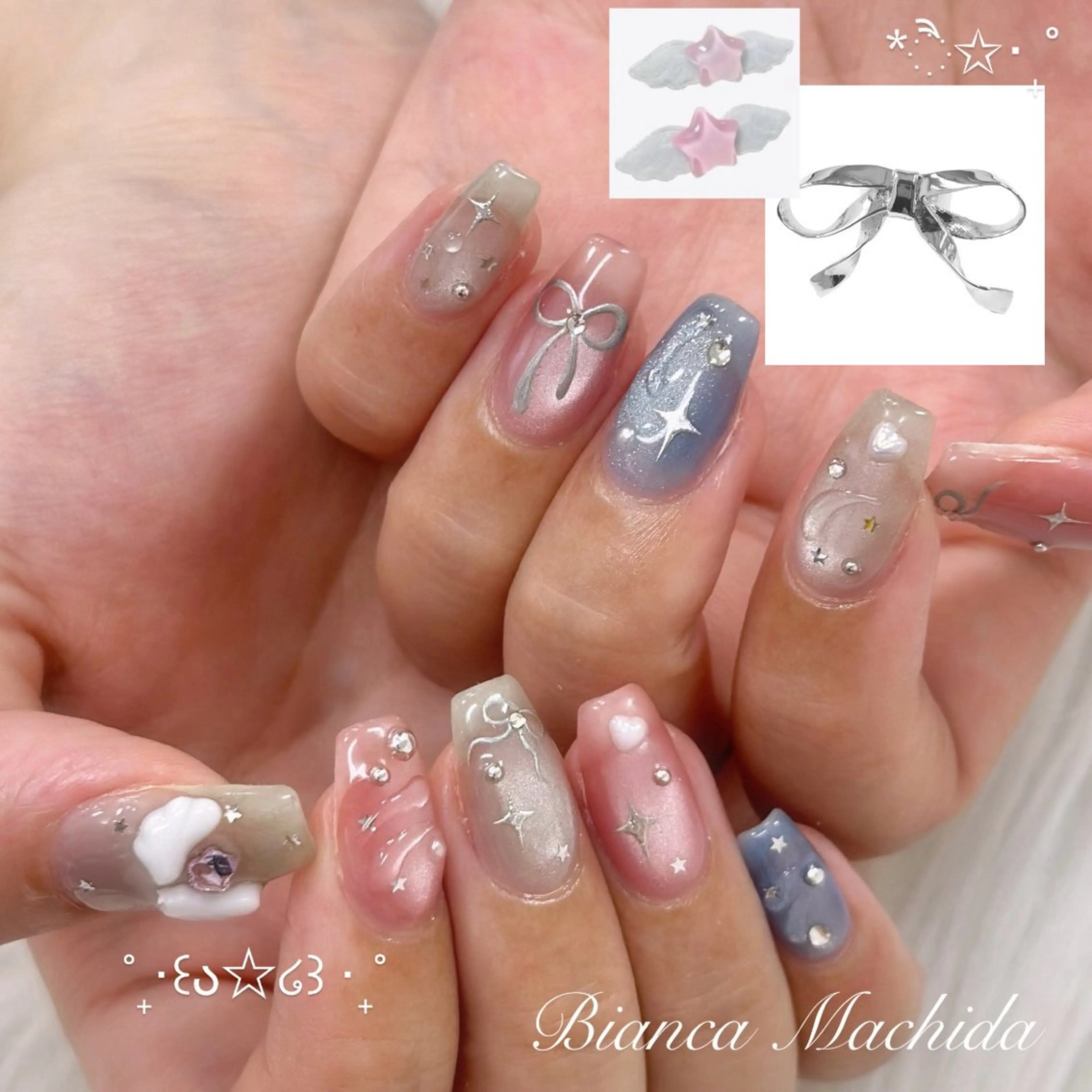 ネイル ハンドネイル Bianca👼🏻 OIKAWAのネイルデザイン