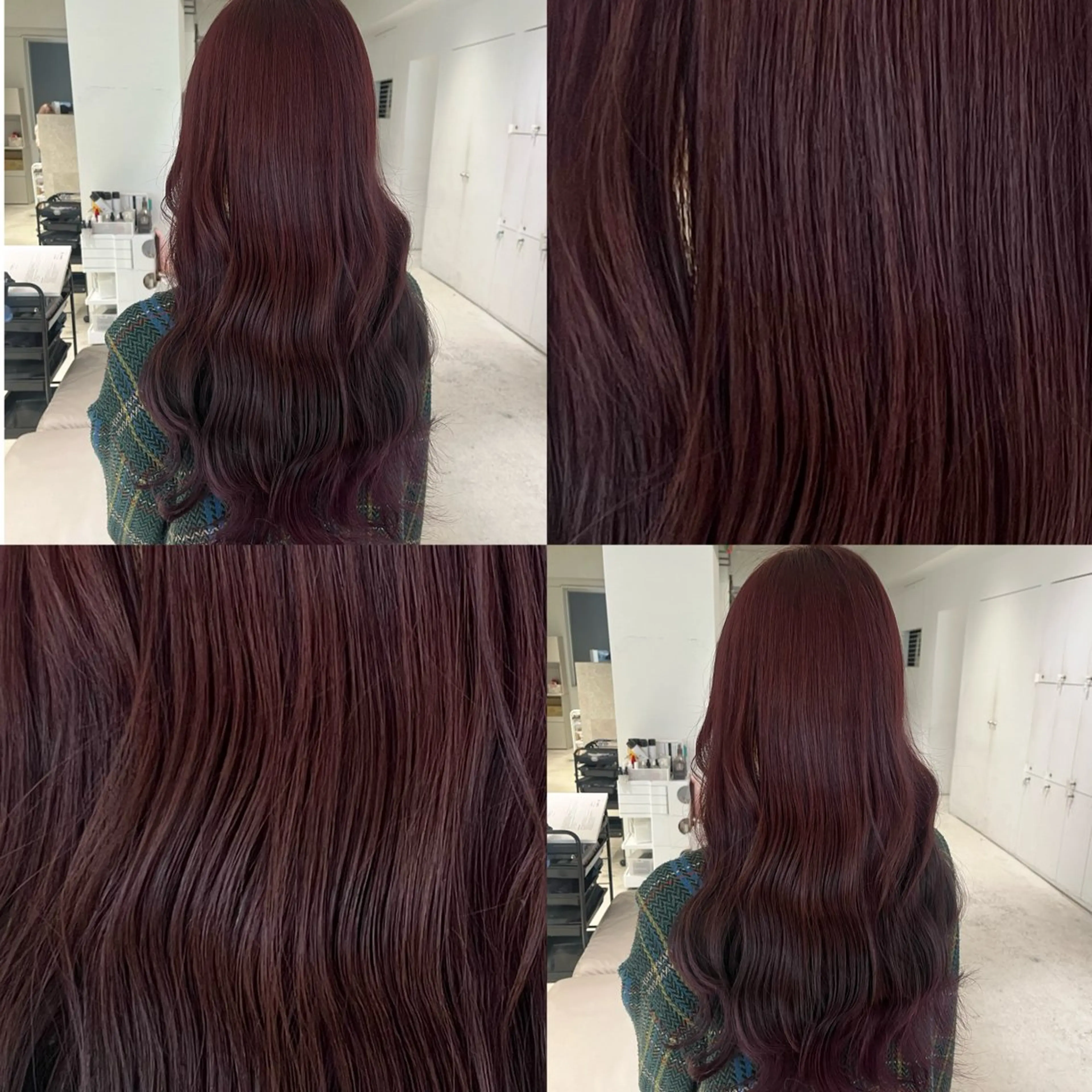 ロング カット ヘアカラー 透明感color ˚✧₊amuのヘアスタイル