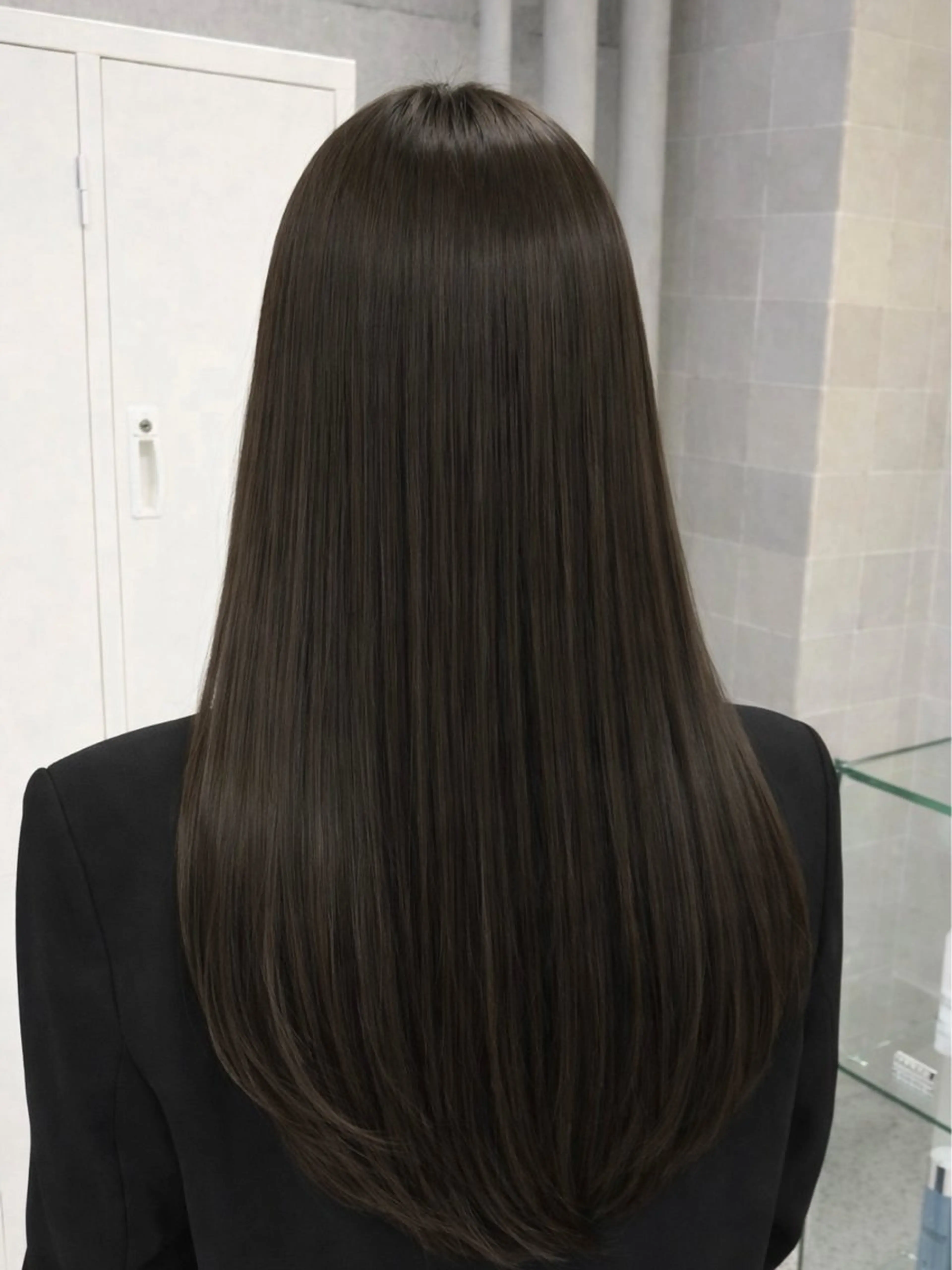 ロング カット ヘアカラー トリートメント 透明感カラー/髪質 改善🎀suzukaのヘアスタイル