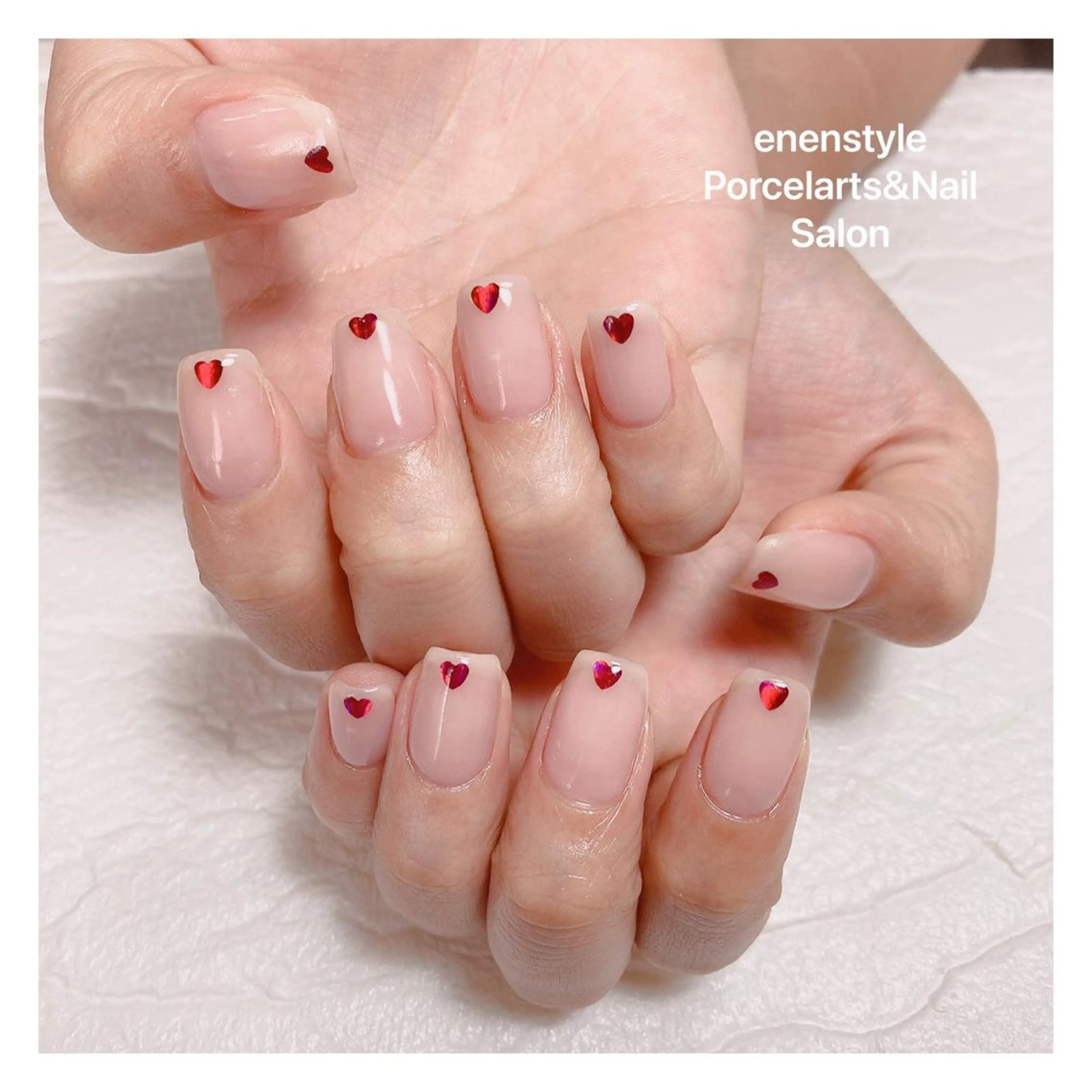 ミディアム ネイル ハンドネイル 👑enen style👑のネイルデザイン