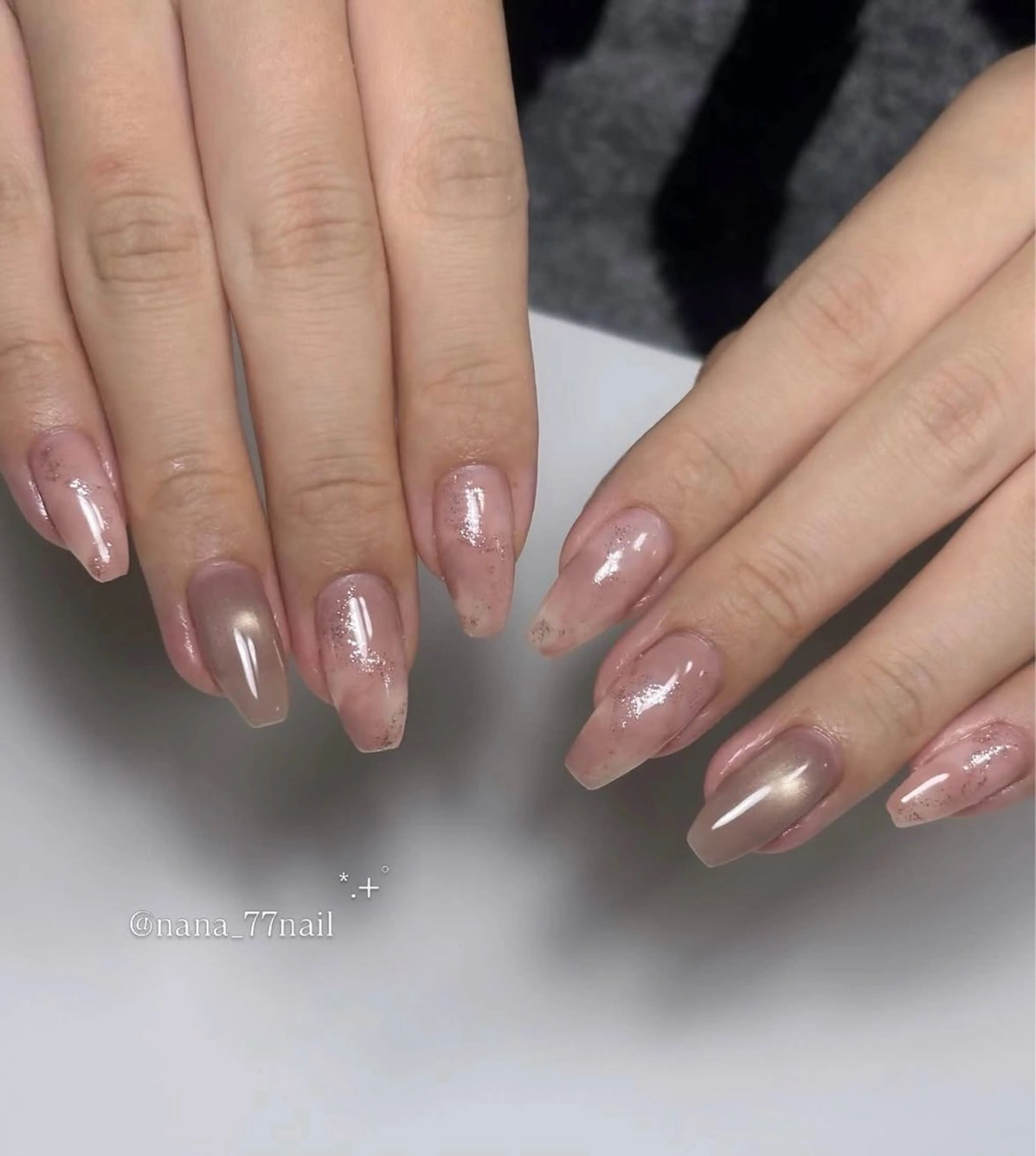 ネイル ハンドネイル Nana .⋆𝜗𝜚のネイルデザイン