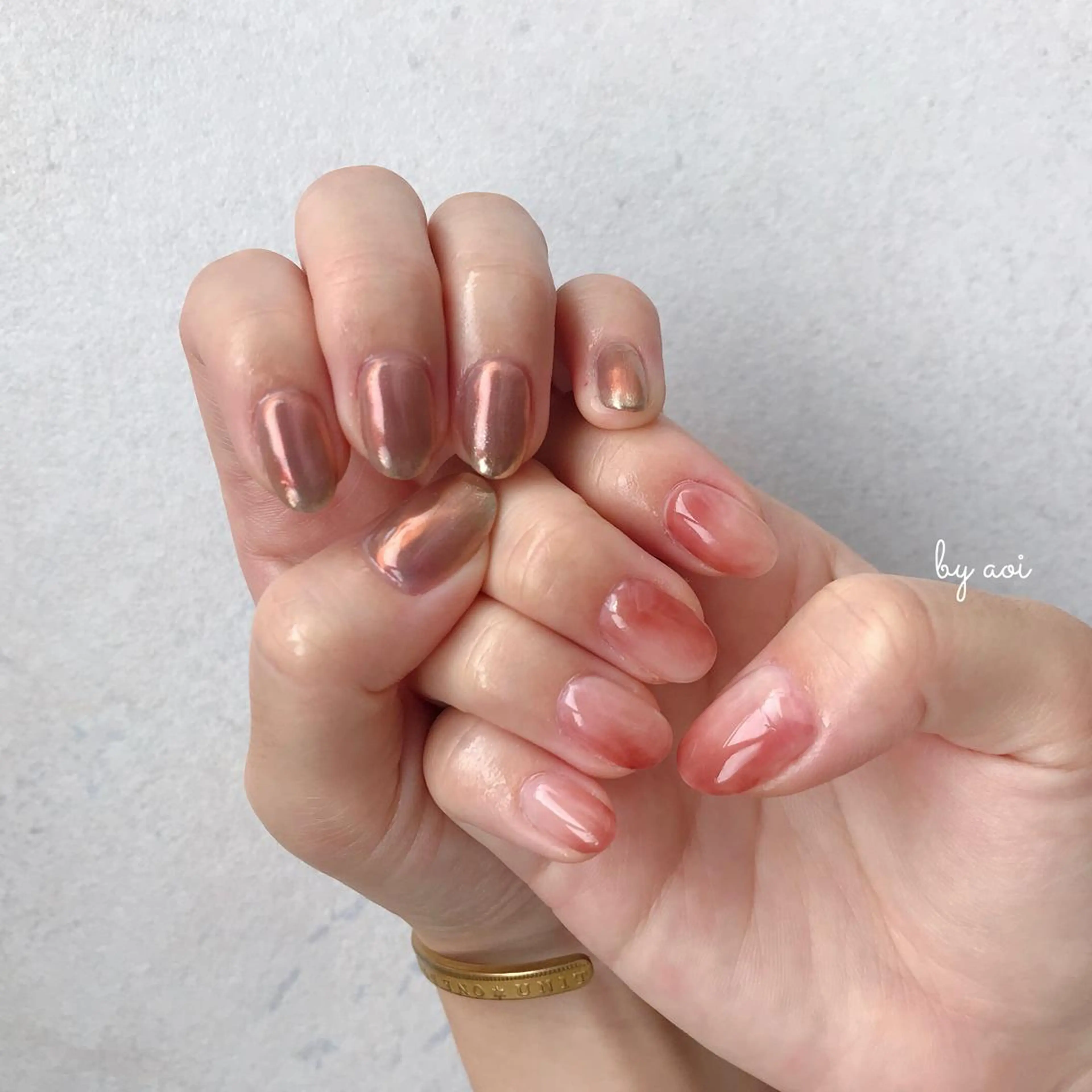 ネイル ミラーネイル Utopia nail_のネイルデザイン