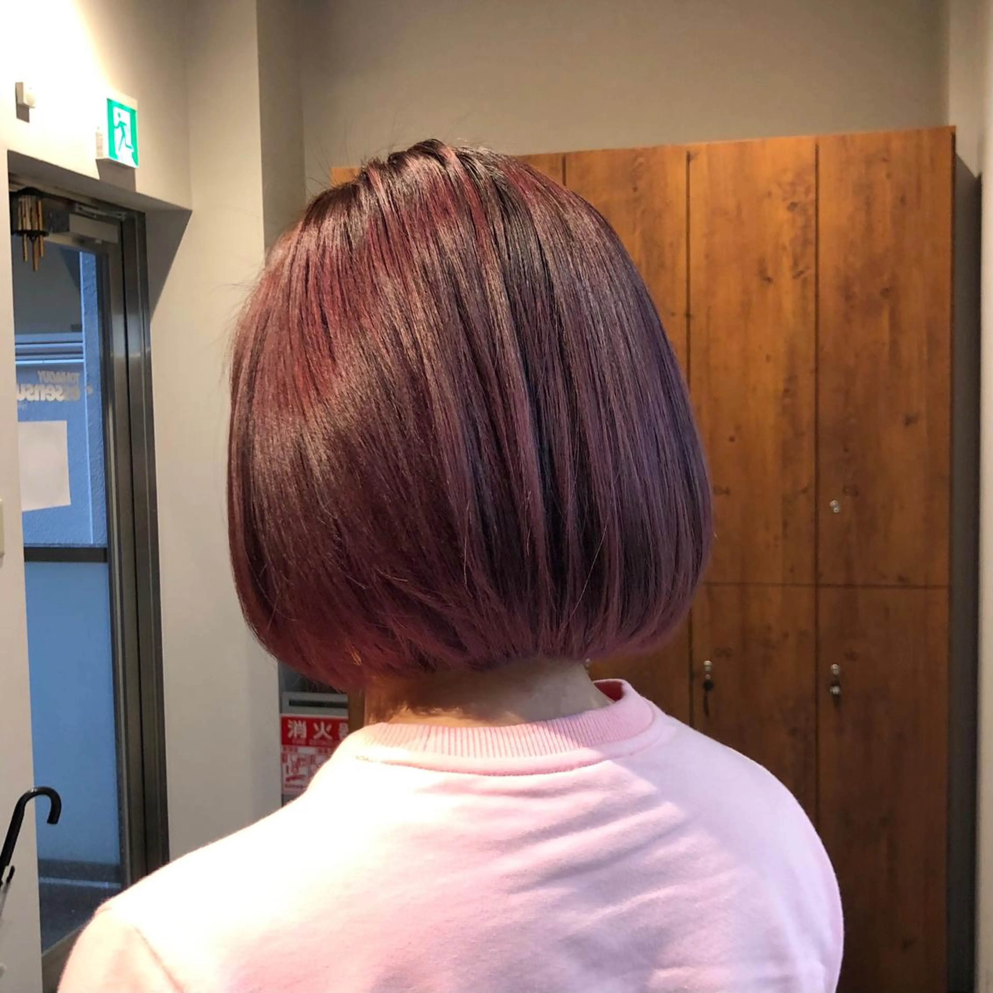 ミディアム カラー レイヤー,ボブ / 彩未のヘアスタイル