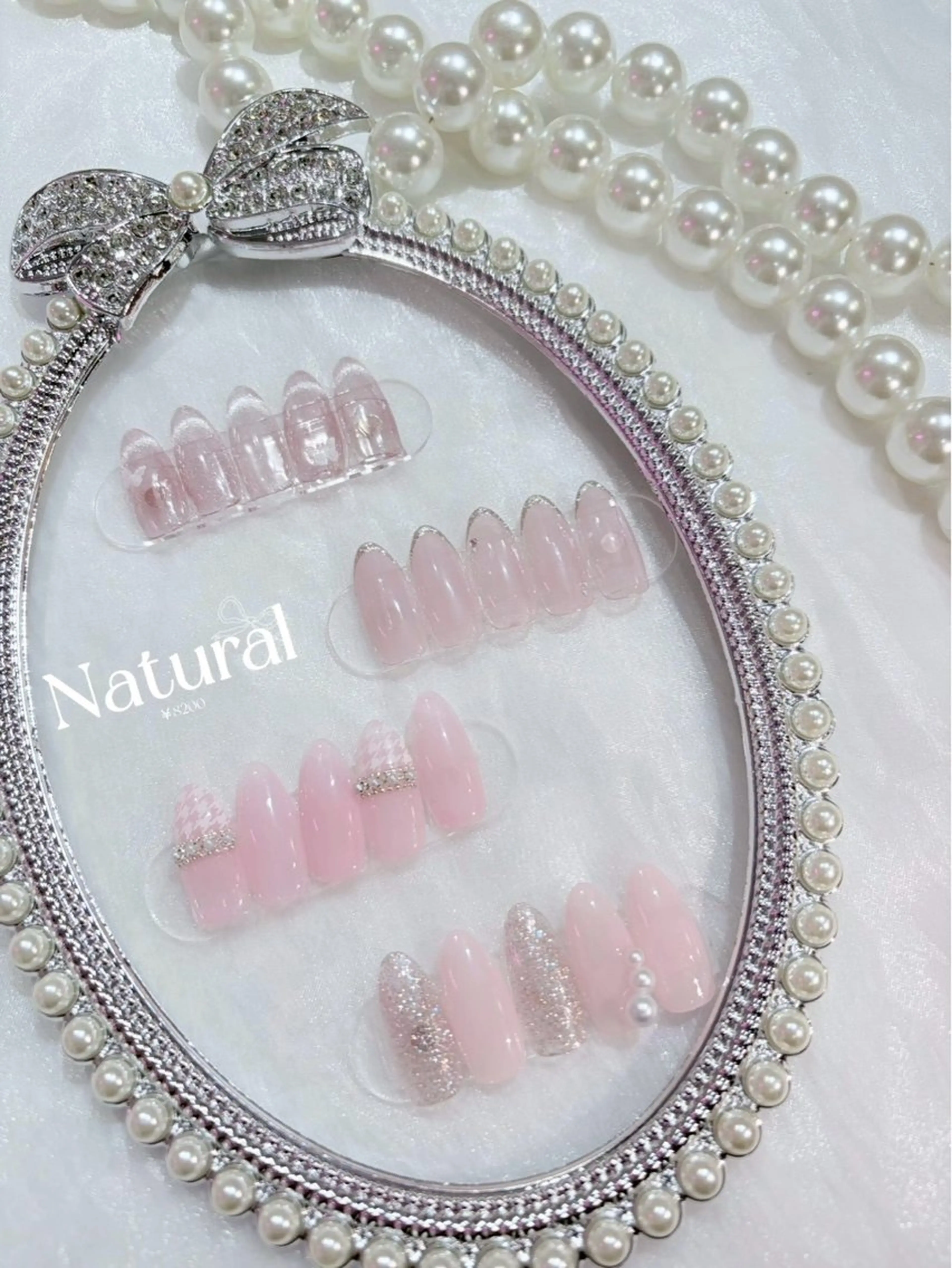 ネイル ハンドネイル 𝐴𝑘𝑎𝑟𝑖 🤎のネイルデザイン