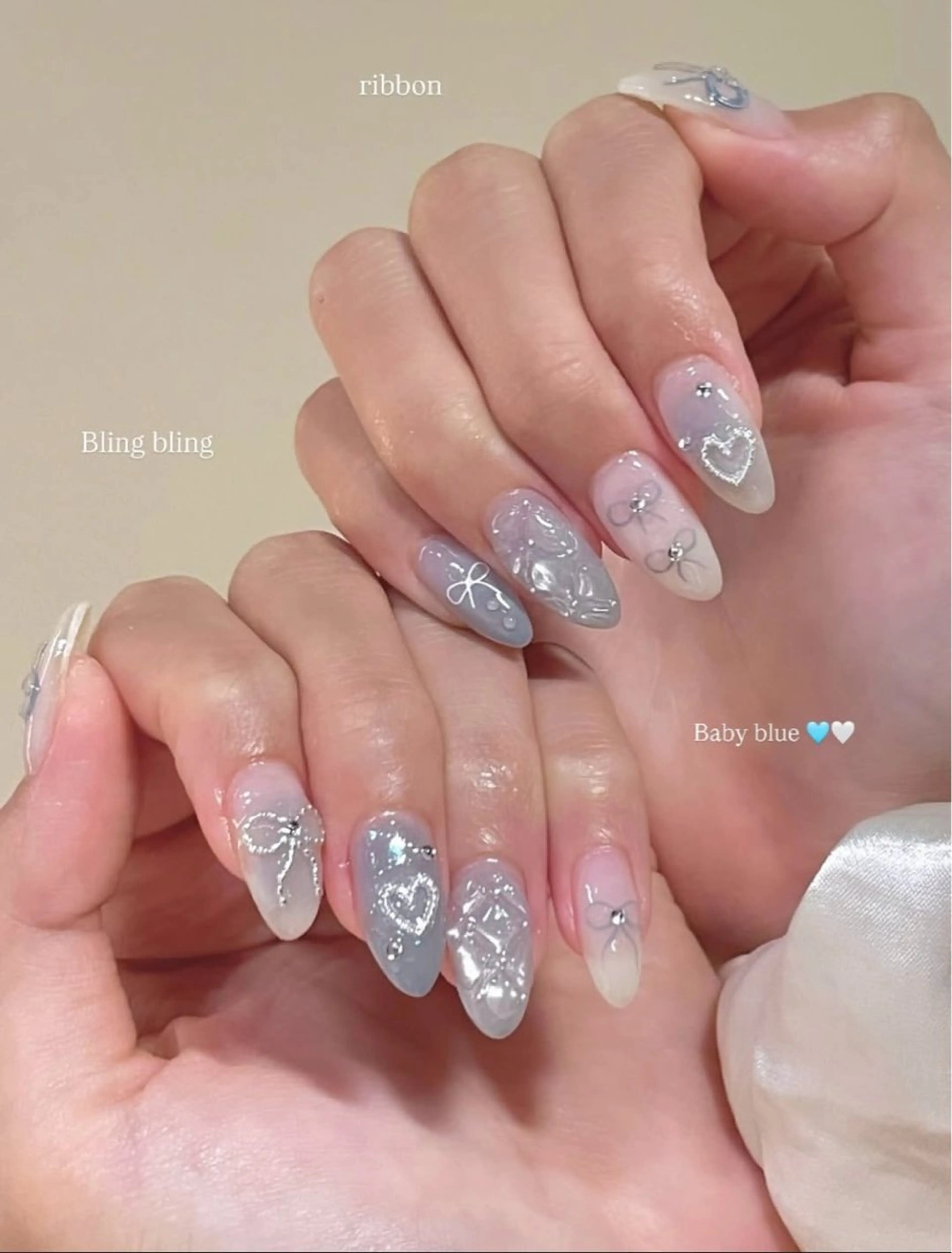 ネイル 持ち込み ハンドネイル JISOO ANA.CHUOのネイルデザイン