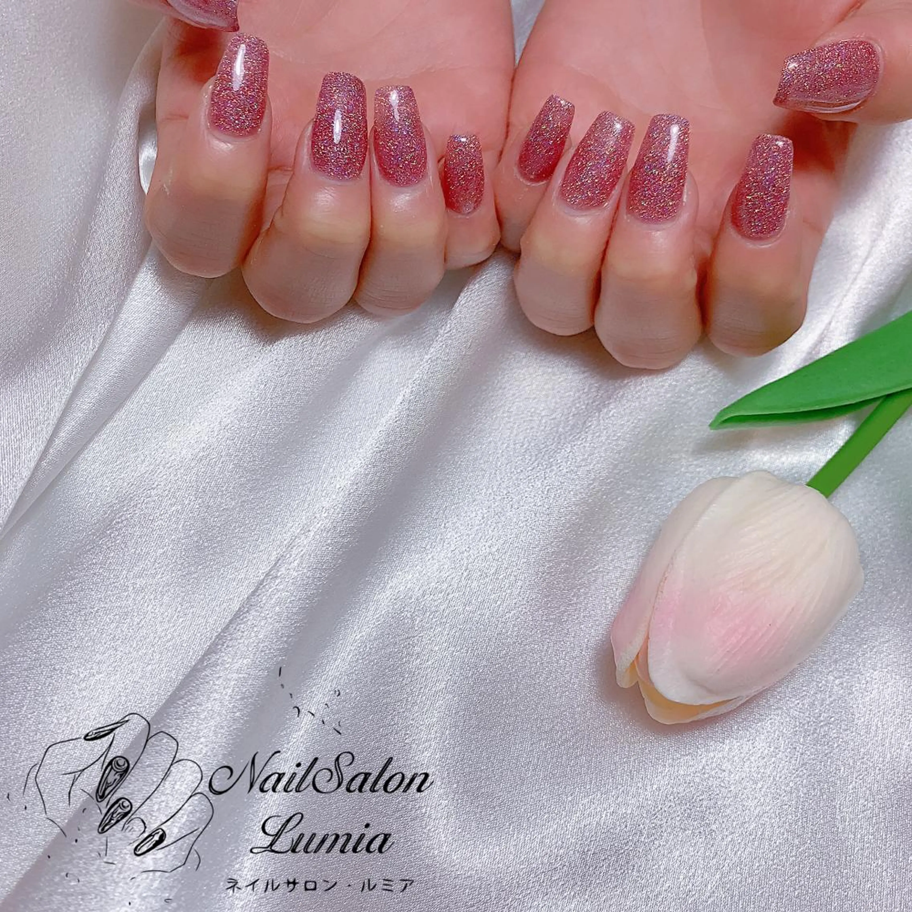 ネイル ワンカラーネイル ネイルチップ ハンドネイル ネイルサロン ルミア Lumia 店長のネイルデザイン