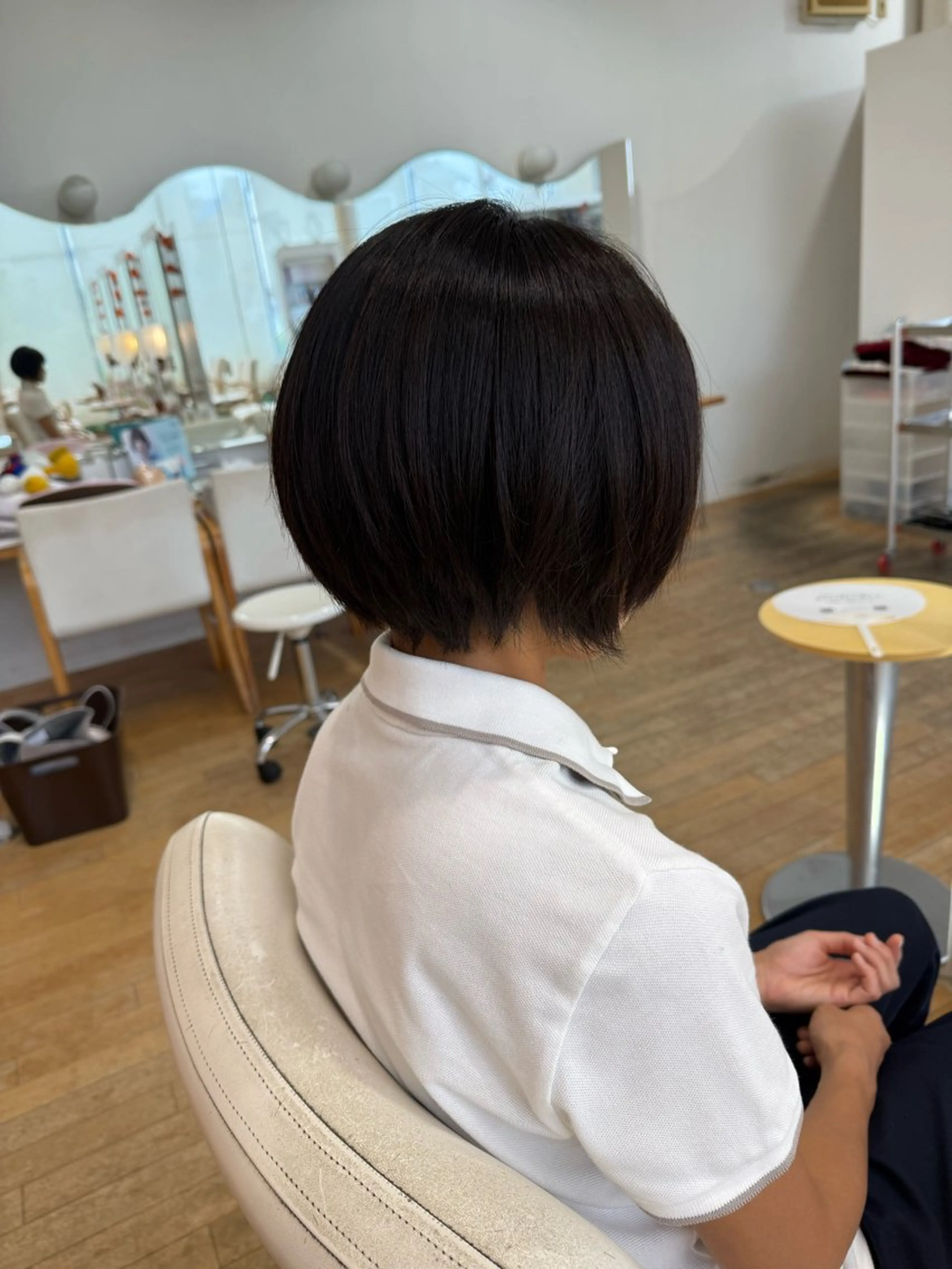 ショート 山本 瑠華のヘアスタイル