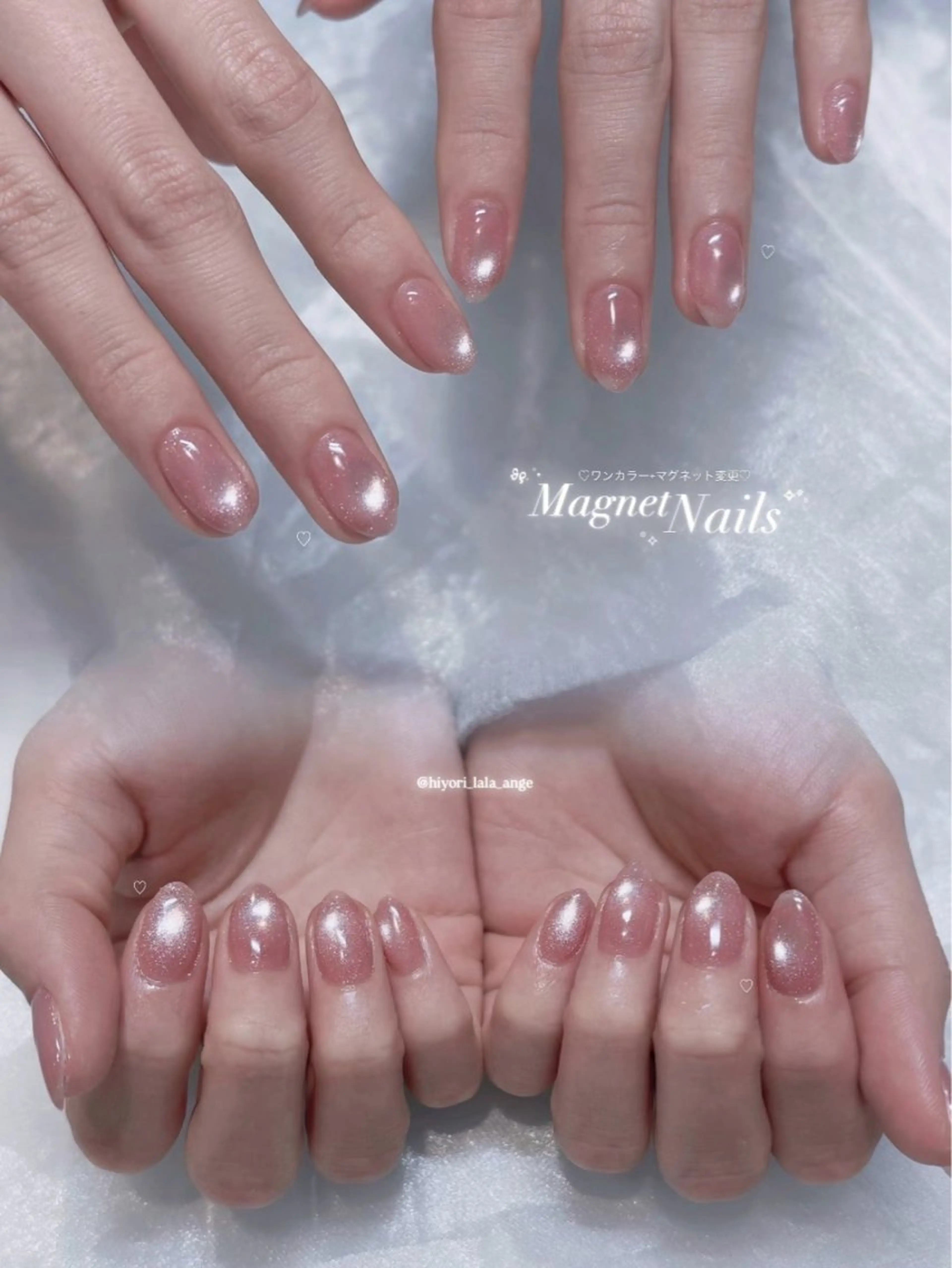 ネイル ハンドネイル 🩷Hiyori 栄駅/韓国ワンホンのネイルデザイン