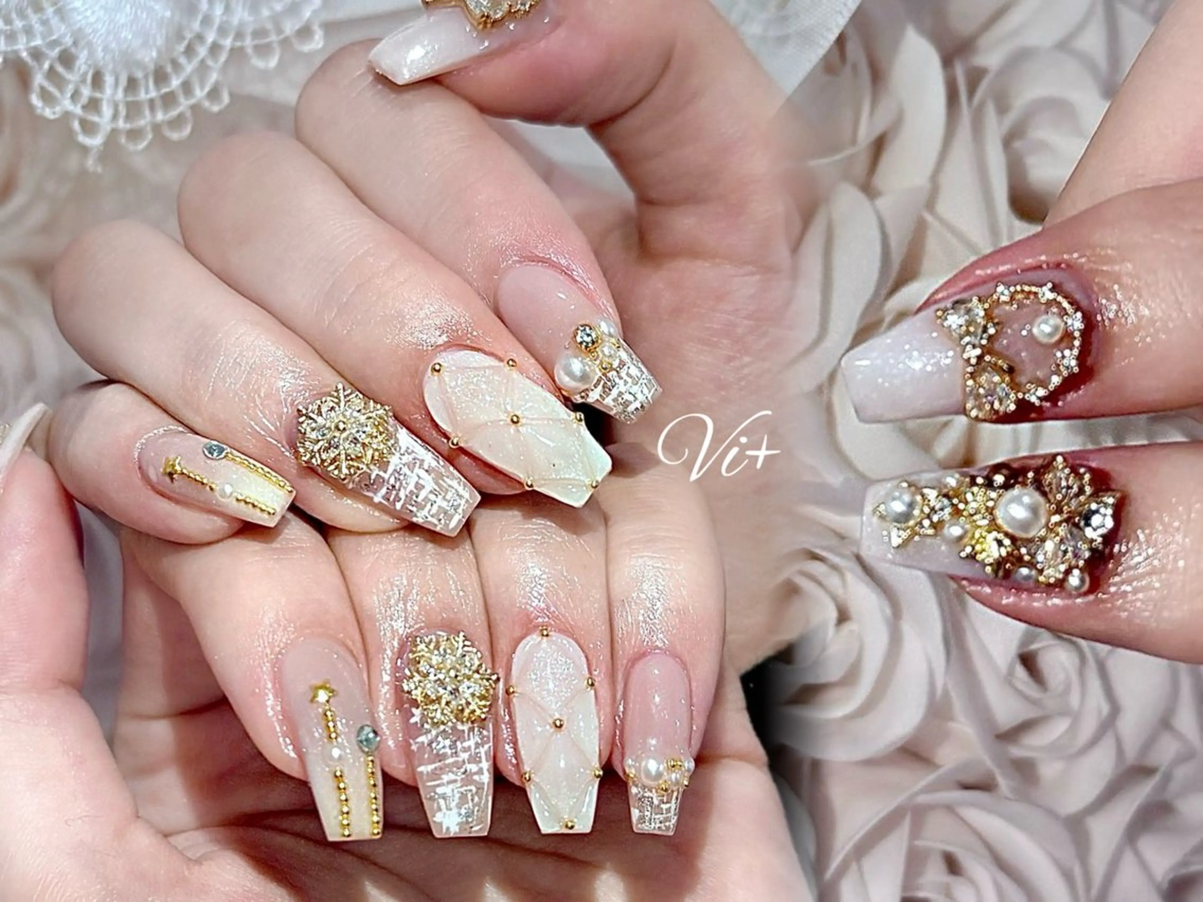 ネイル ハンドネイル ✨Nailsalon Vi+✨のネイルデザイン