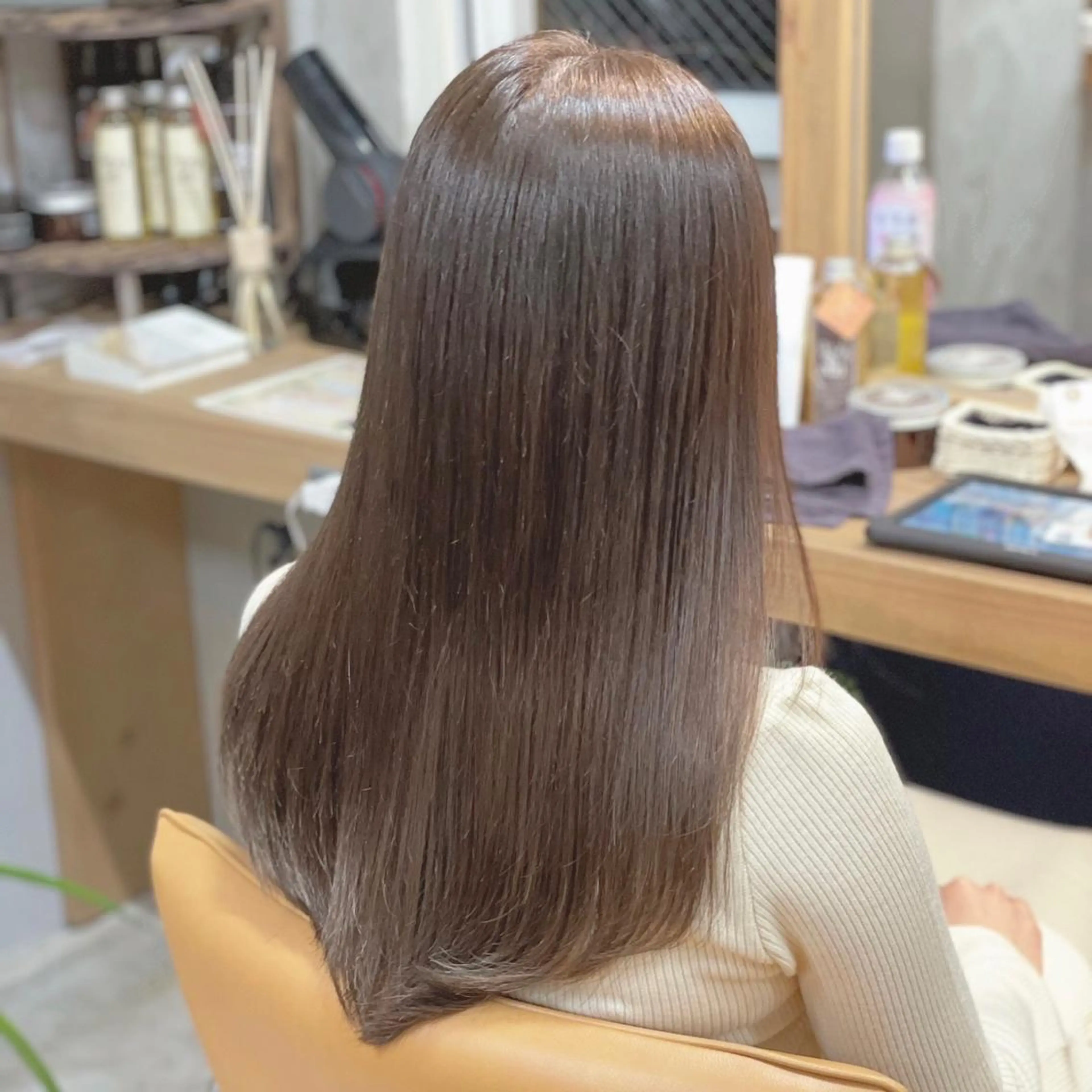 セミロング 🦋韓国系指名No1 店長/圓山 祐也🦋のヘアスタイル