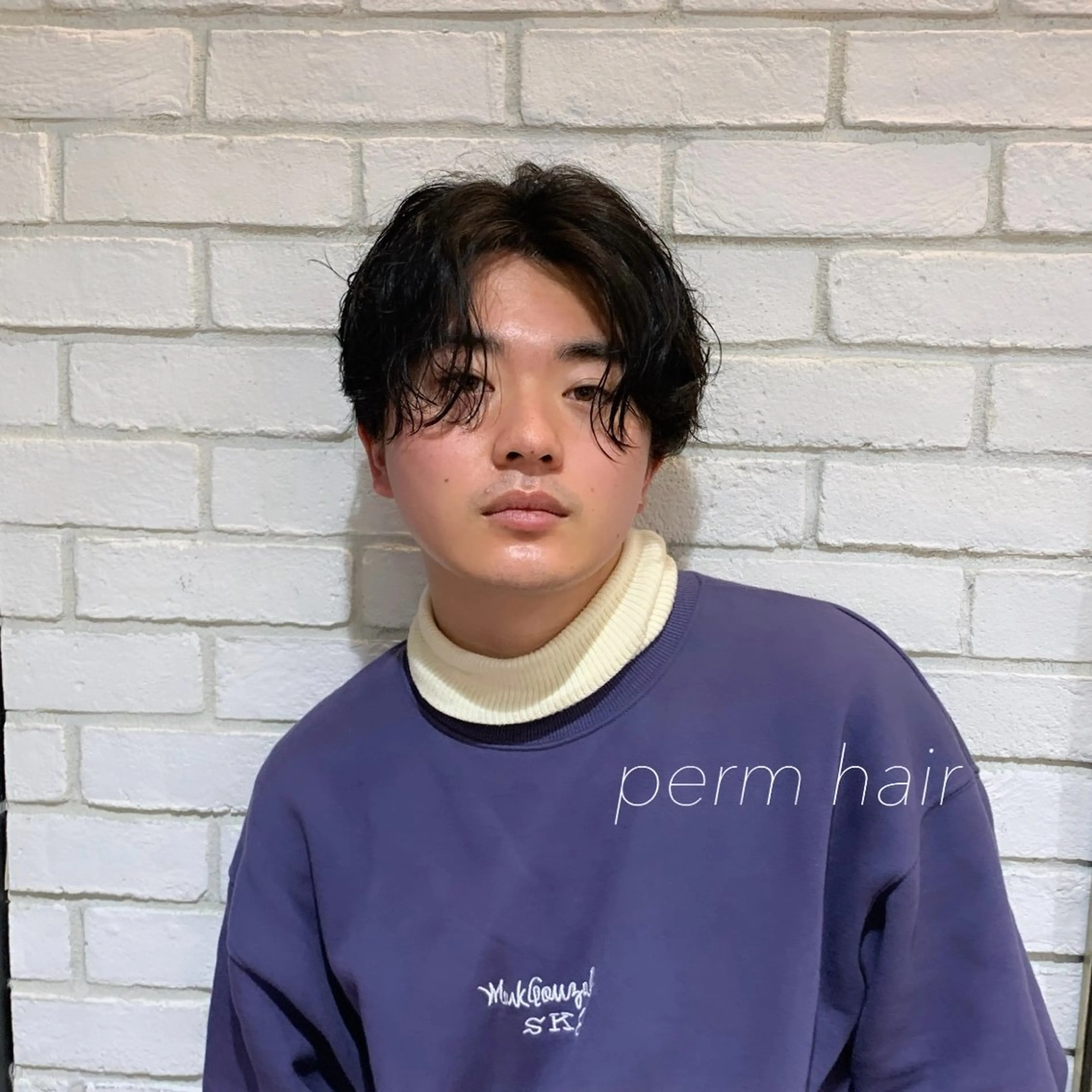 ショート メンズ メンズパーマ 似合わせカット得意 💛RENA💛のヘアスタイル