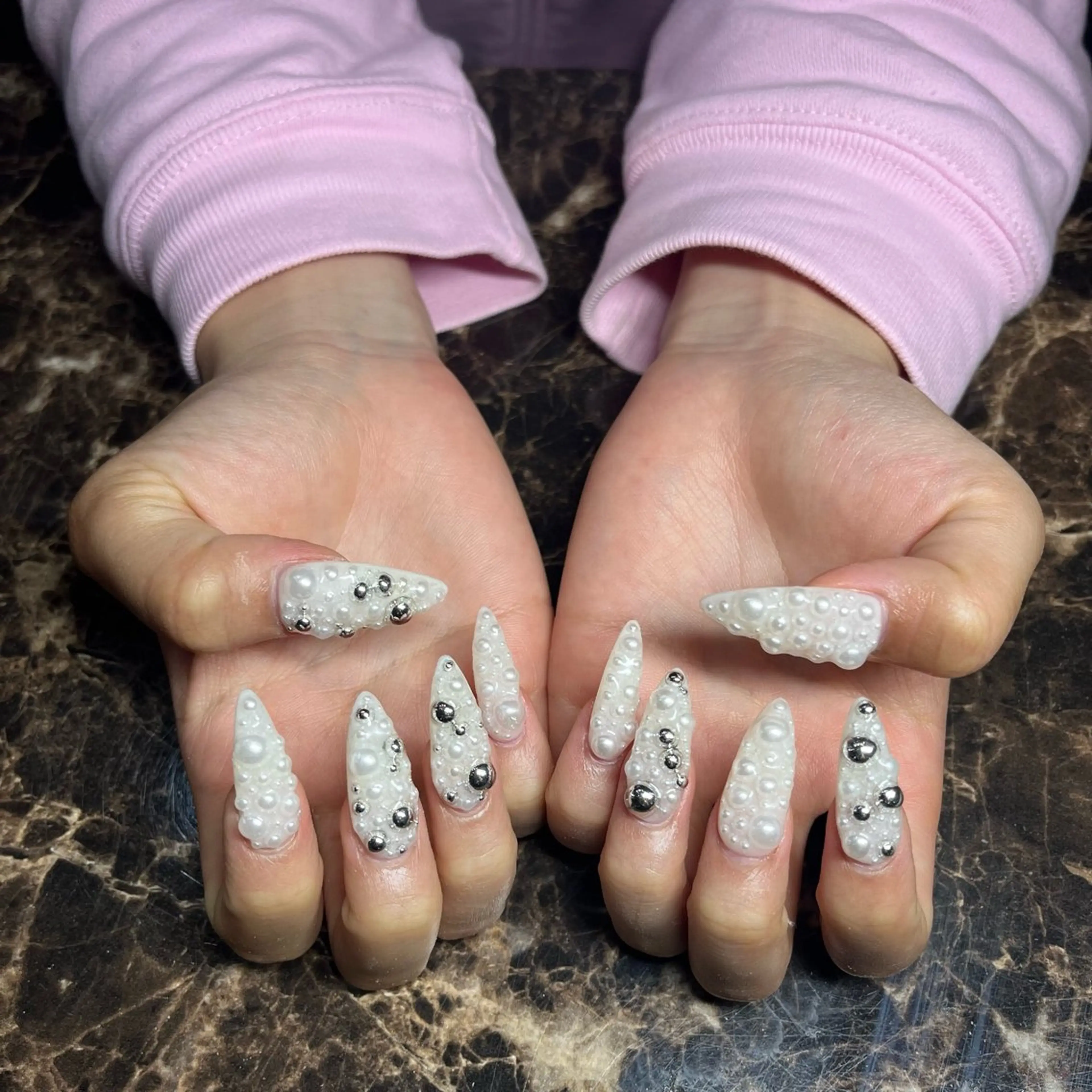 ネイル ハンドネイル IROHA nail Ami🐊🎀のネイルデザイン