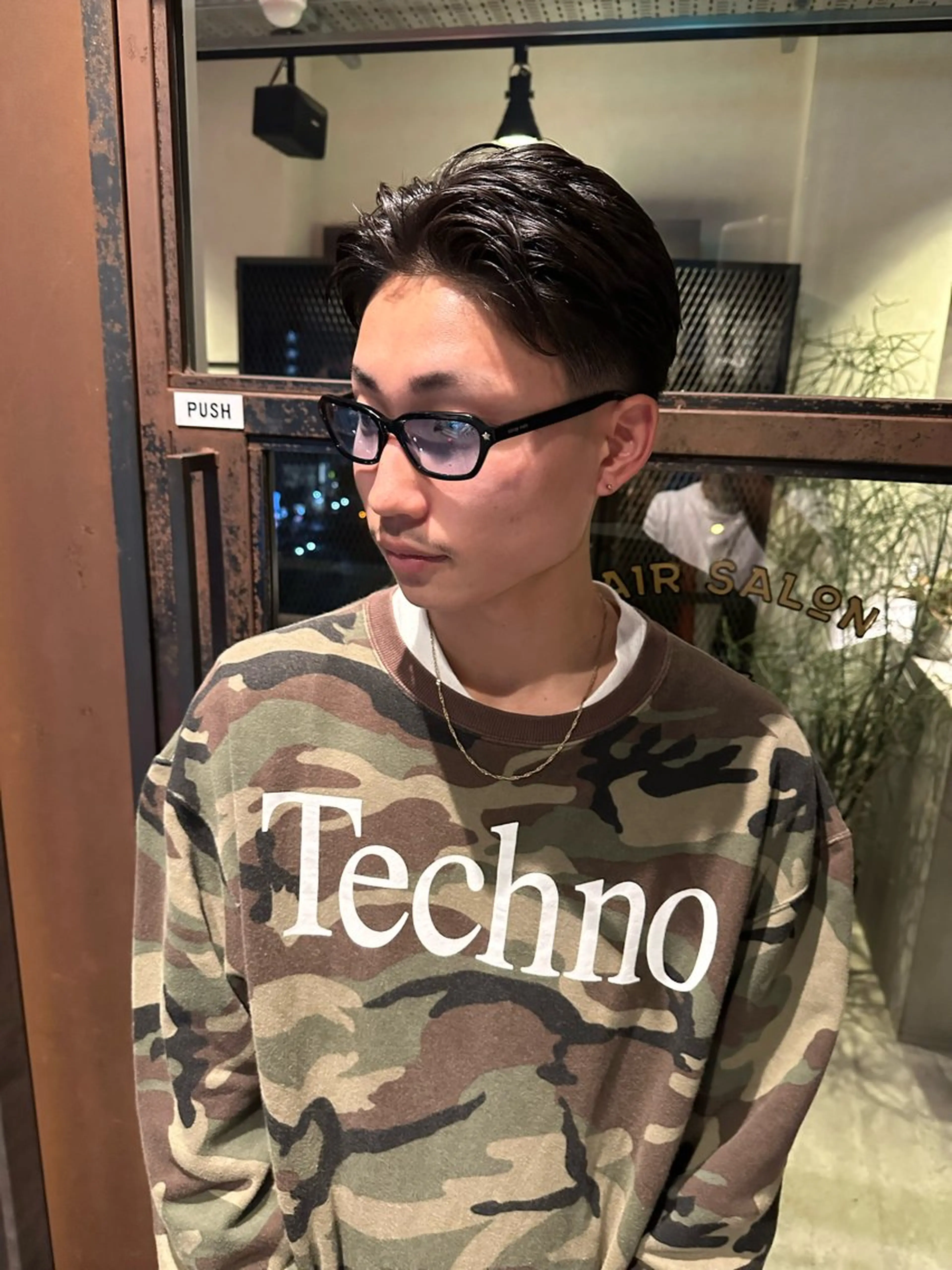 ショート メンズ フェードカット カット 俵 知広のヘアスタイル