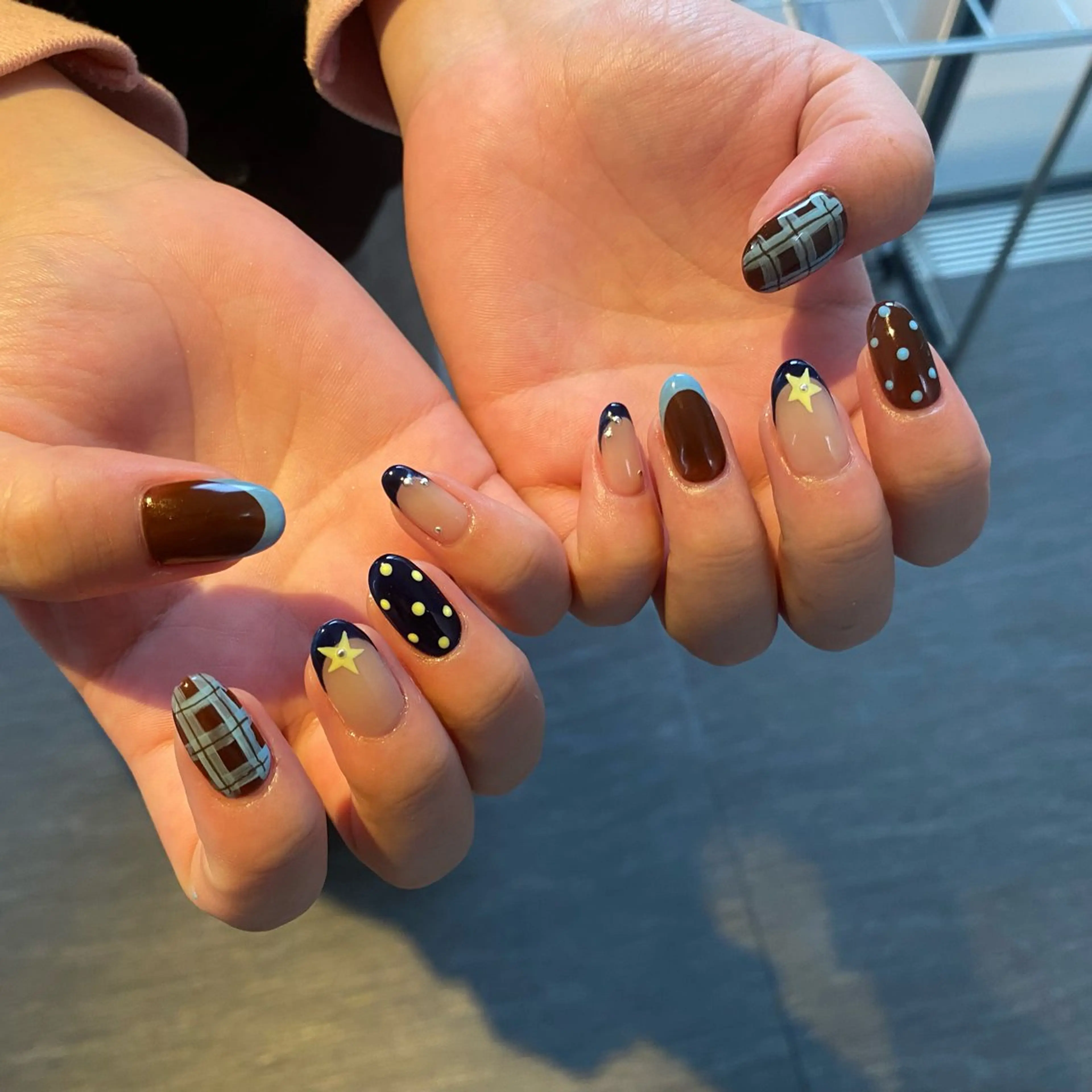 ネイル Yu_me北堀江 shinoのネイルデザイン