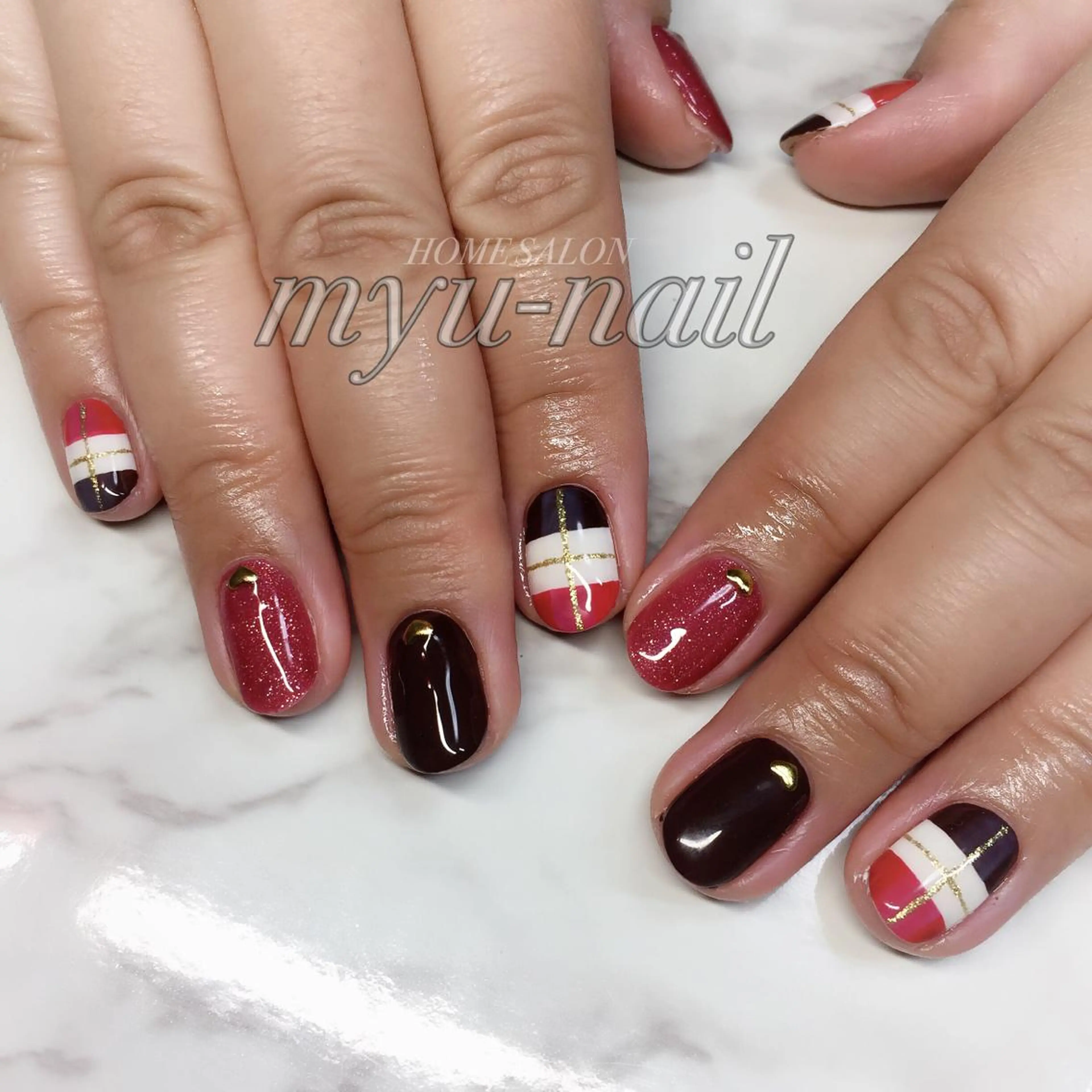 ネイル ホームサロン myu-nailのネイルデザイン