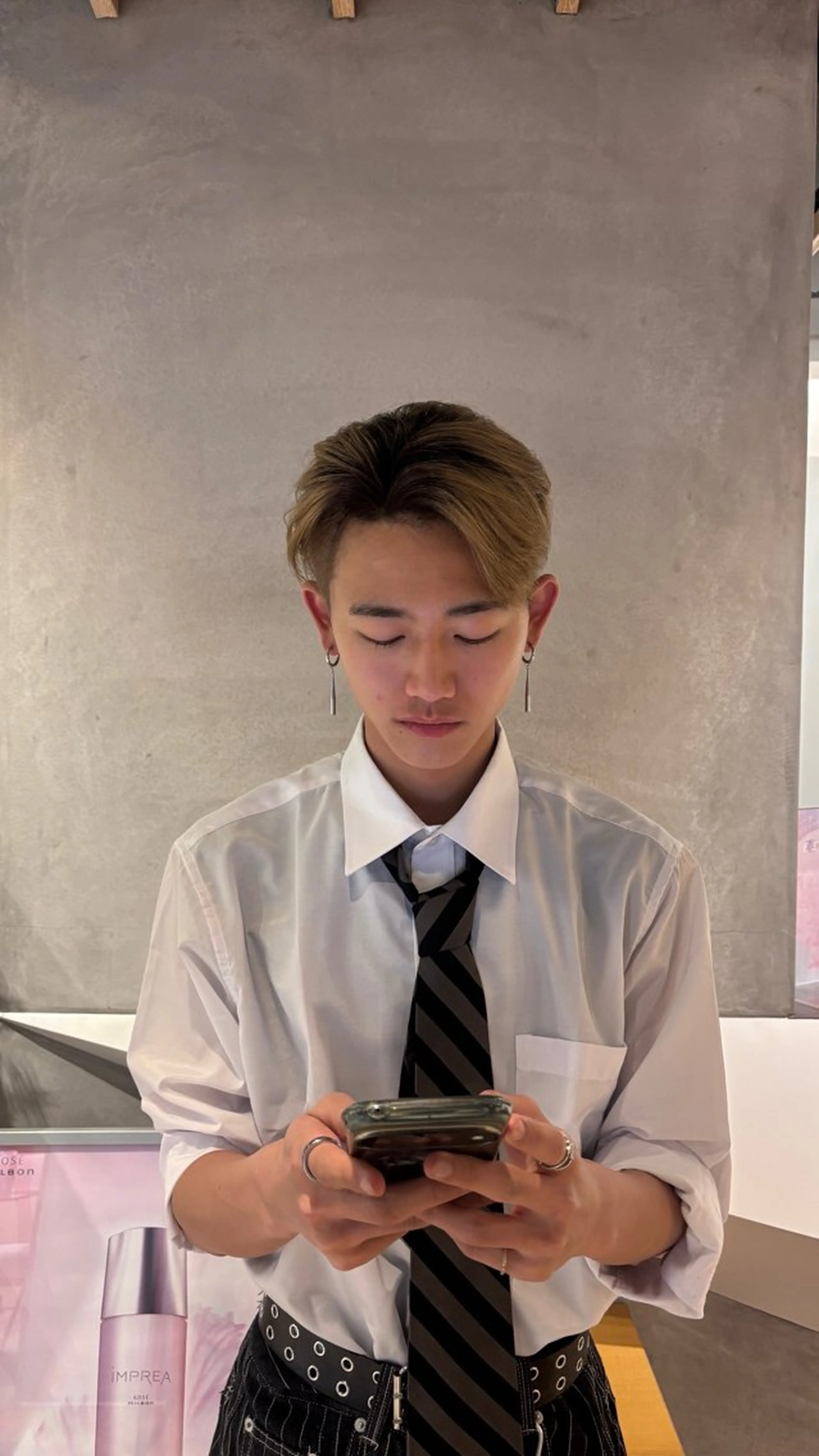 カラー メンズ デザインカラー M.slash  元町店所属・miyu 🫧のヘアスタイル