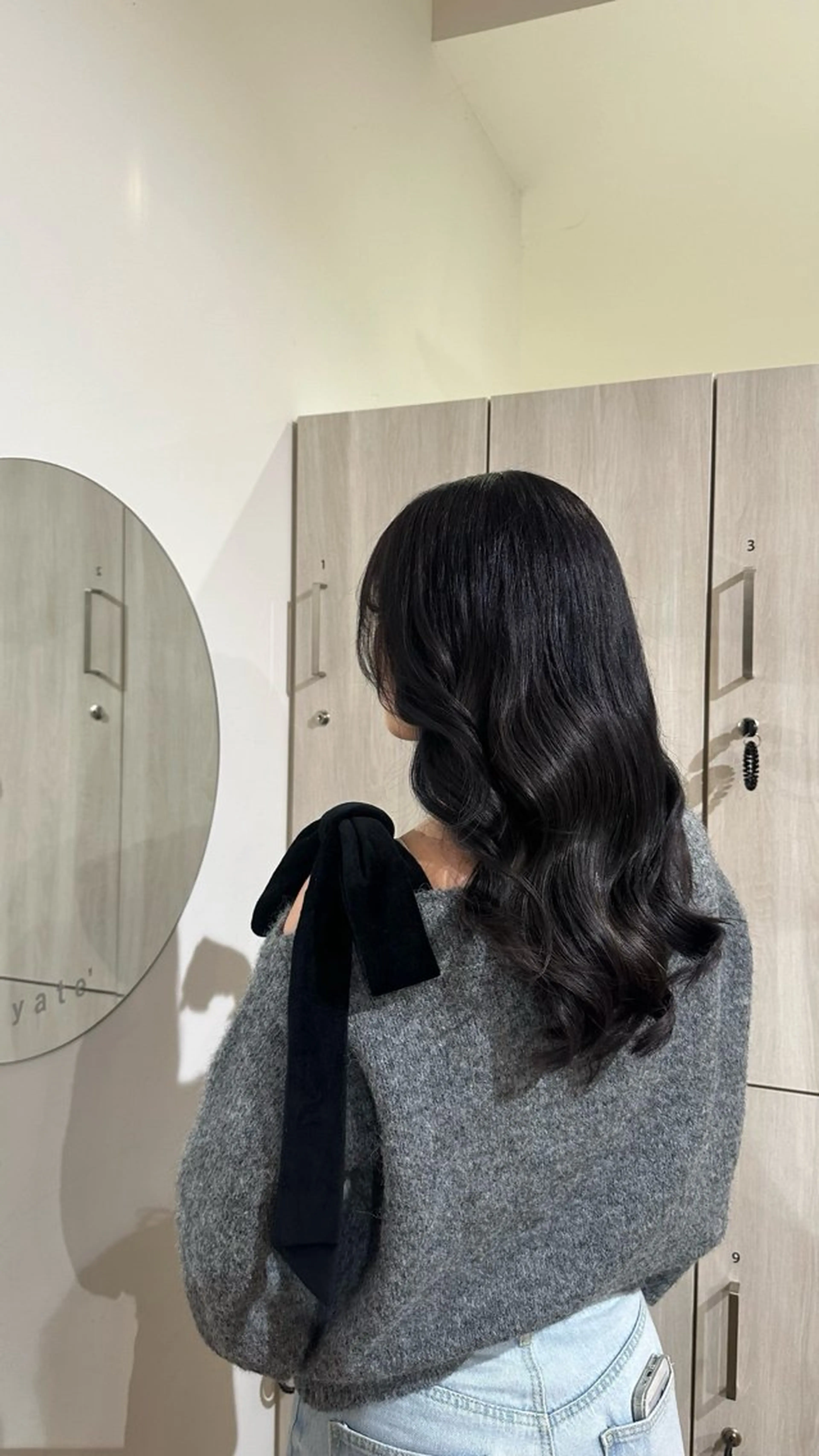 ロング ヘアカラー 似合わせツヤカラー 【yate'】ユウナのヘアスタイル