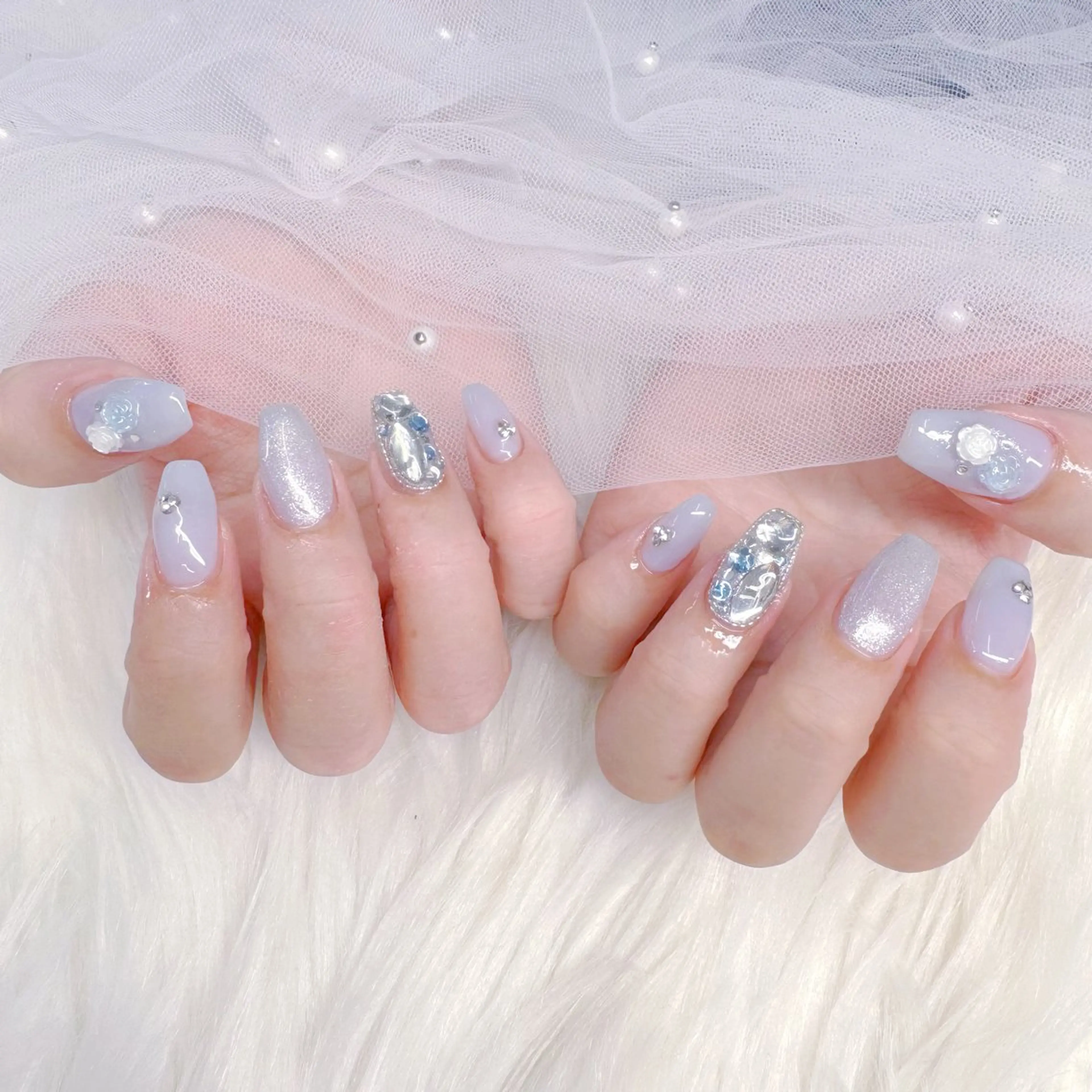 【 オフあり 】 ミニモ限定🌟おまかせネイル🐶ྀི【 ミニモ限定 】の写真