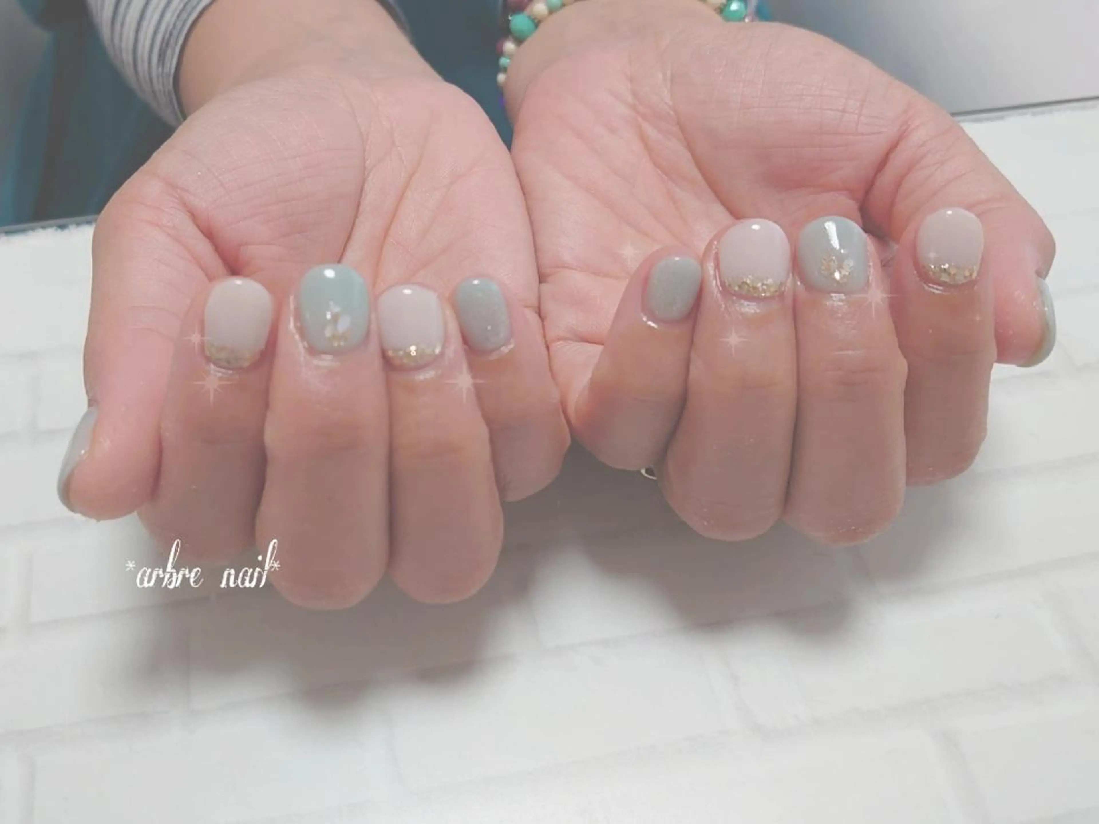 ネイル ＊arbre nail＊.アーブルネイル所属・✯.。 arbre  nail 。✯.のネイルデザイン