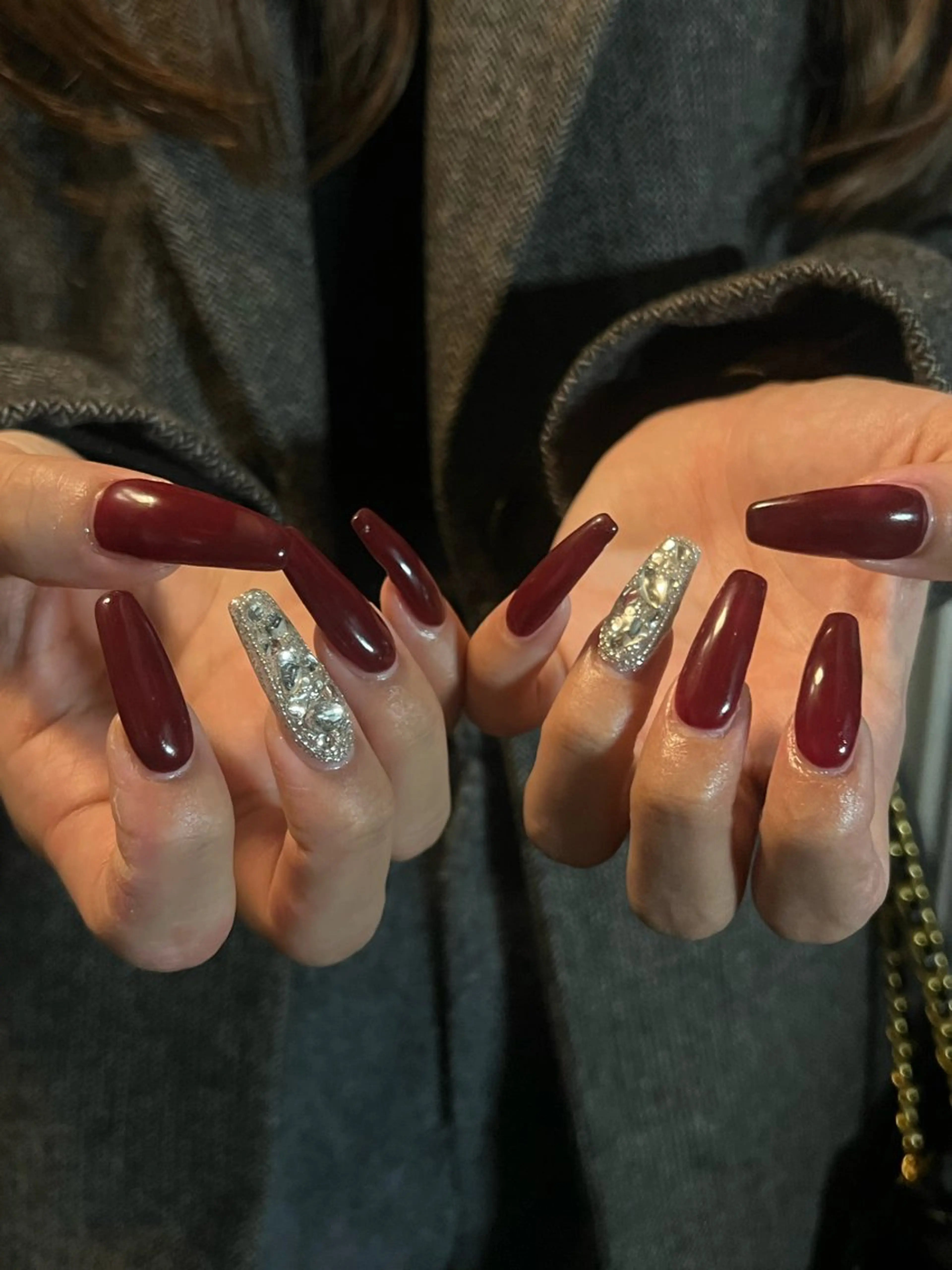 ネイル ハンドネイル Hata nail 🎀個性派ニュアンスのネイルデザイン