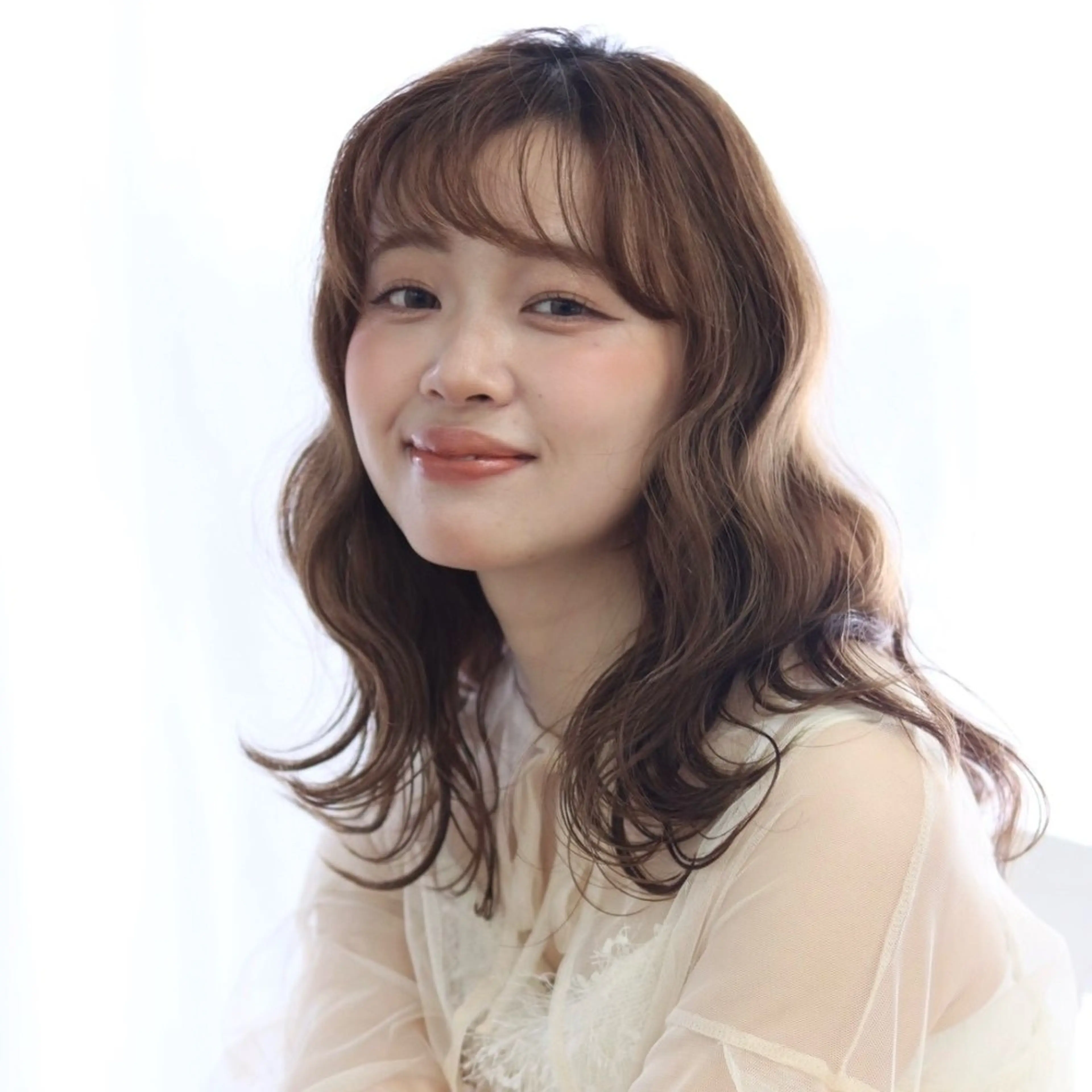 ロング パーマ 渡邉 優星のヘアスタイル