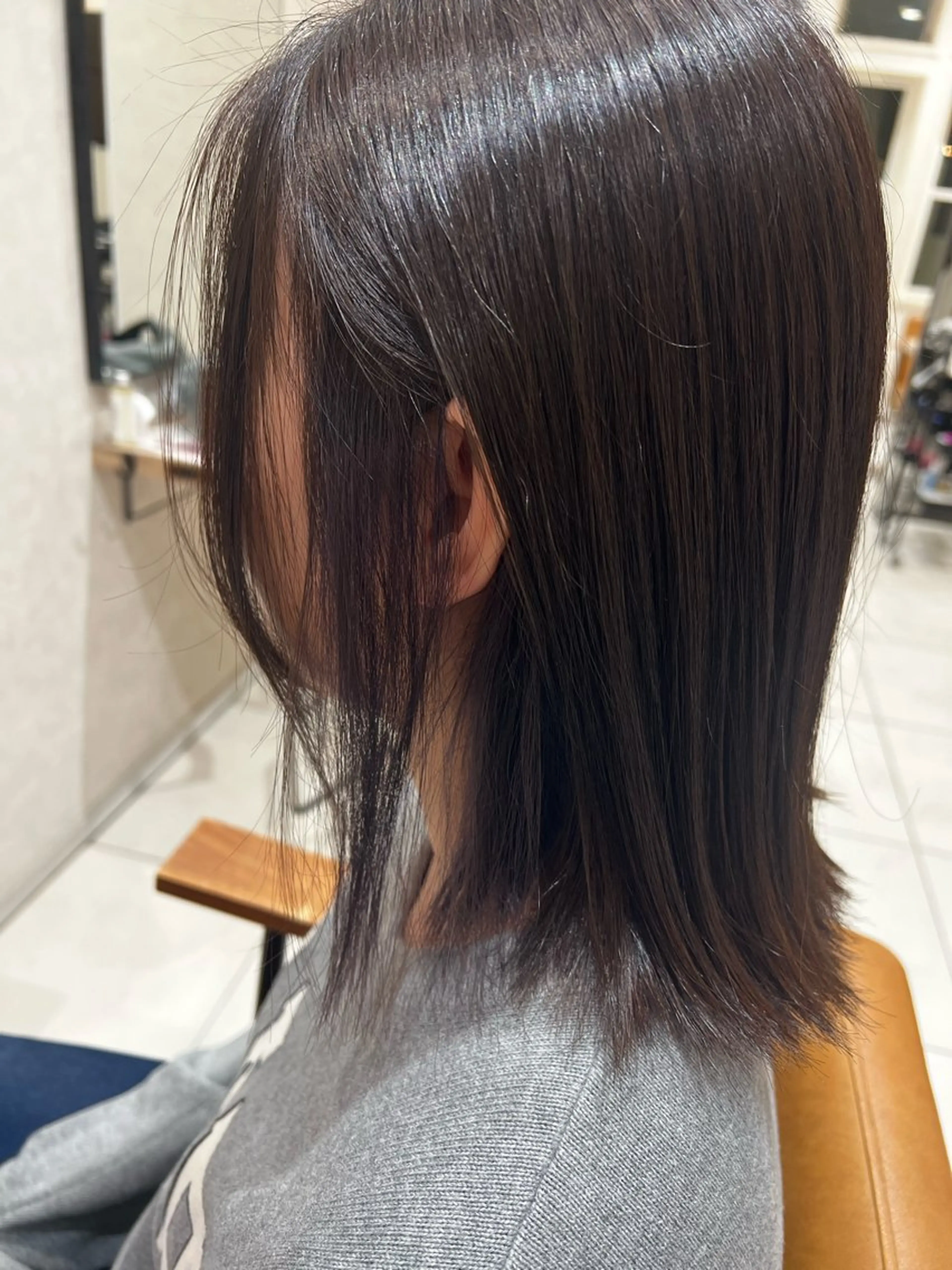 カラー インナーカラー バイオレットカラー メンズ特化フェザー パーマ🚗タケシのヘアスタイル