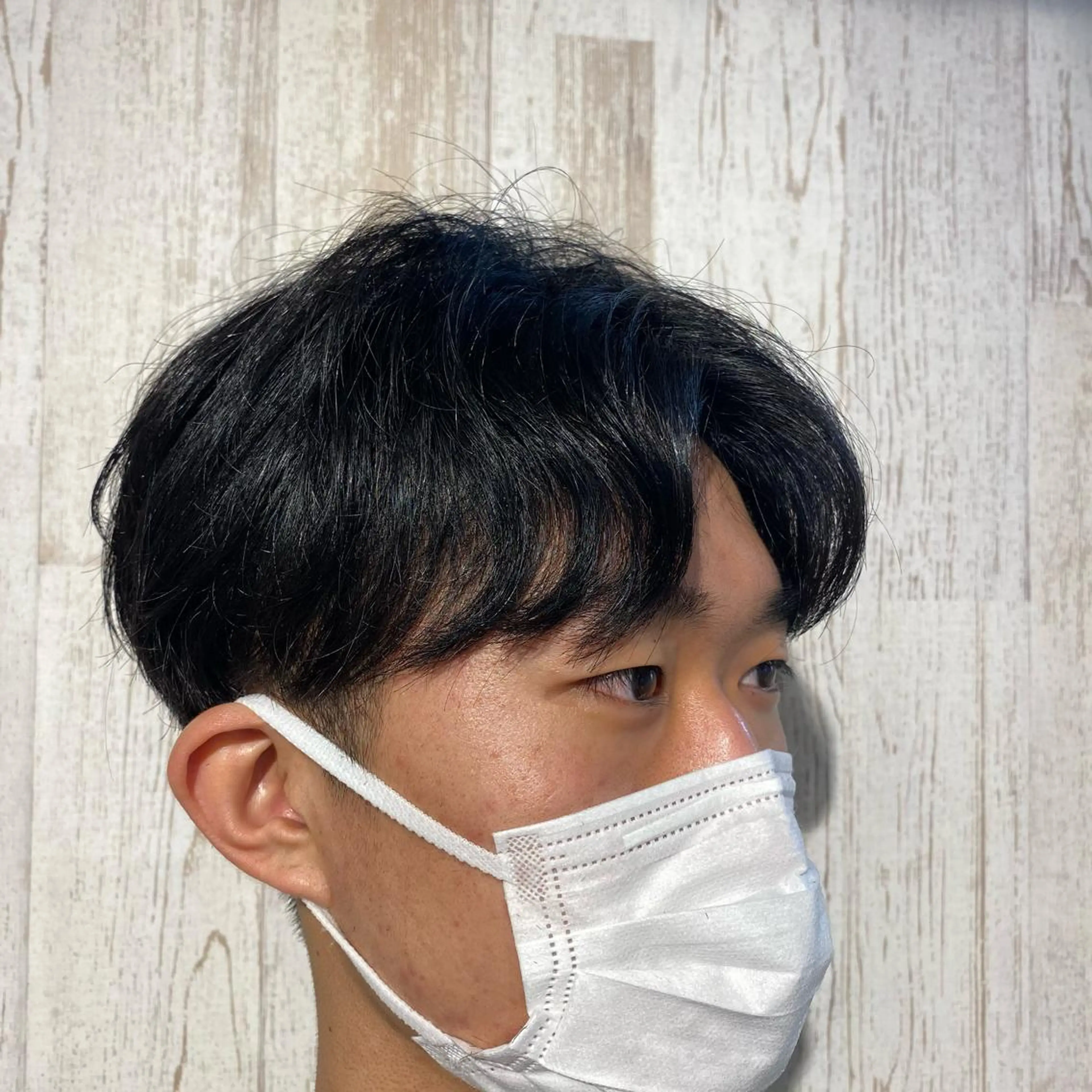 ショート メンズ 大場 優のヘアスタイル