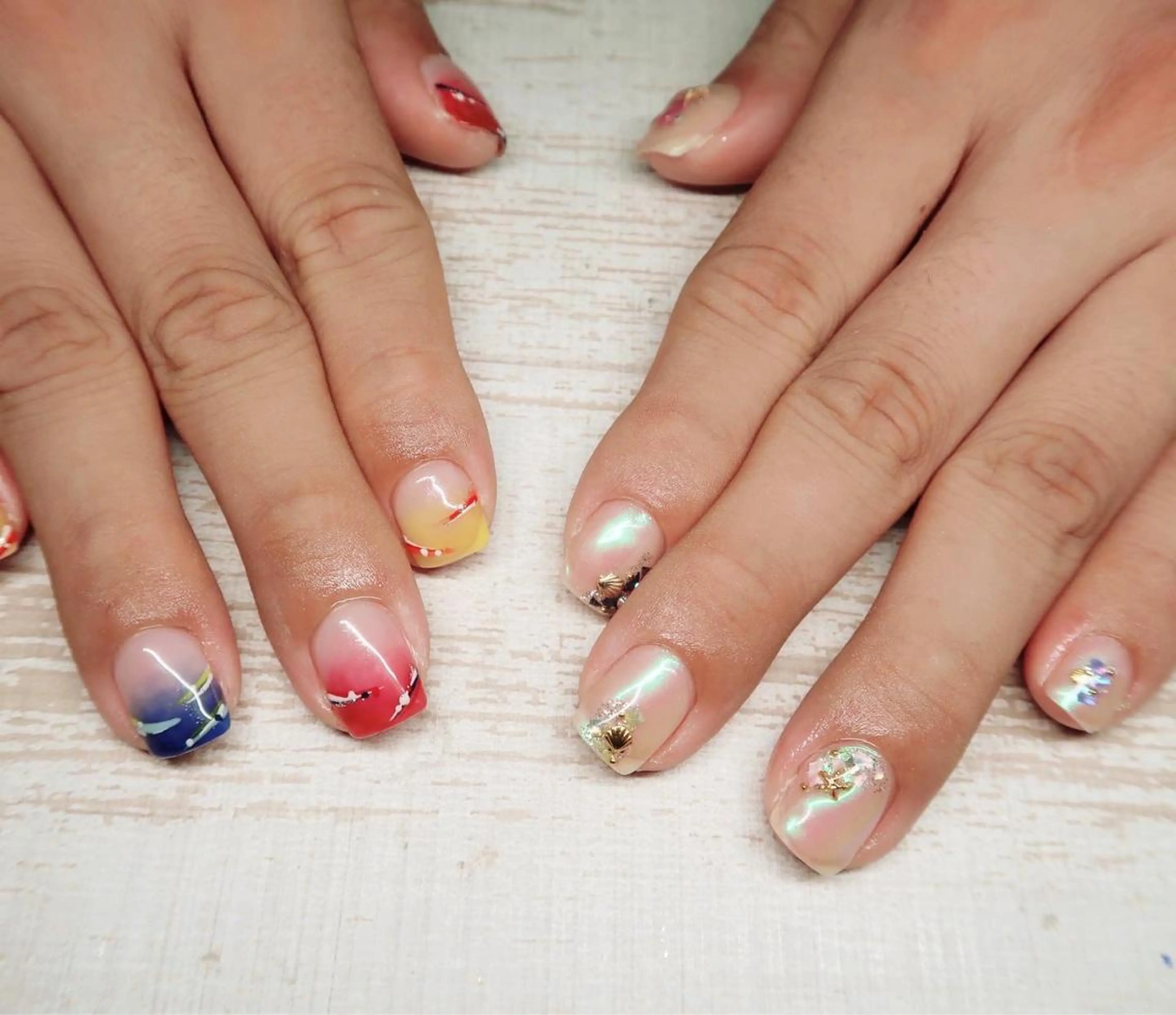 ネイル ハンドネイル Fielia momoのネイルデザイン