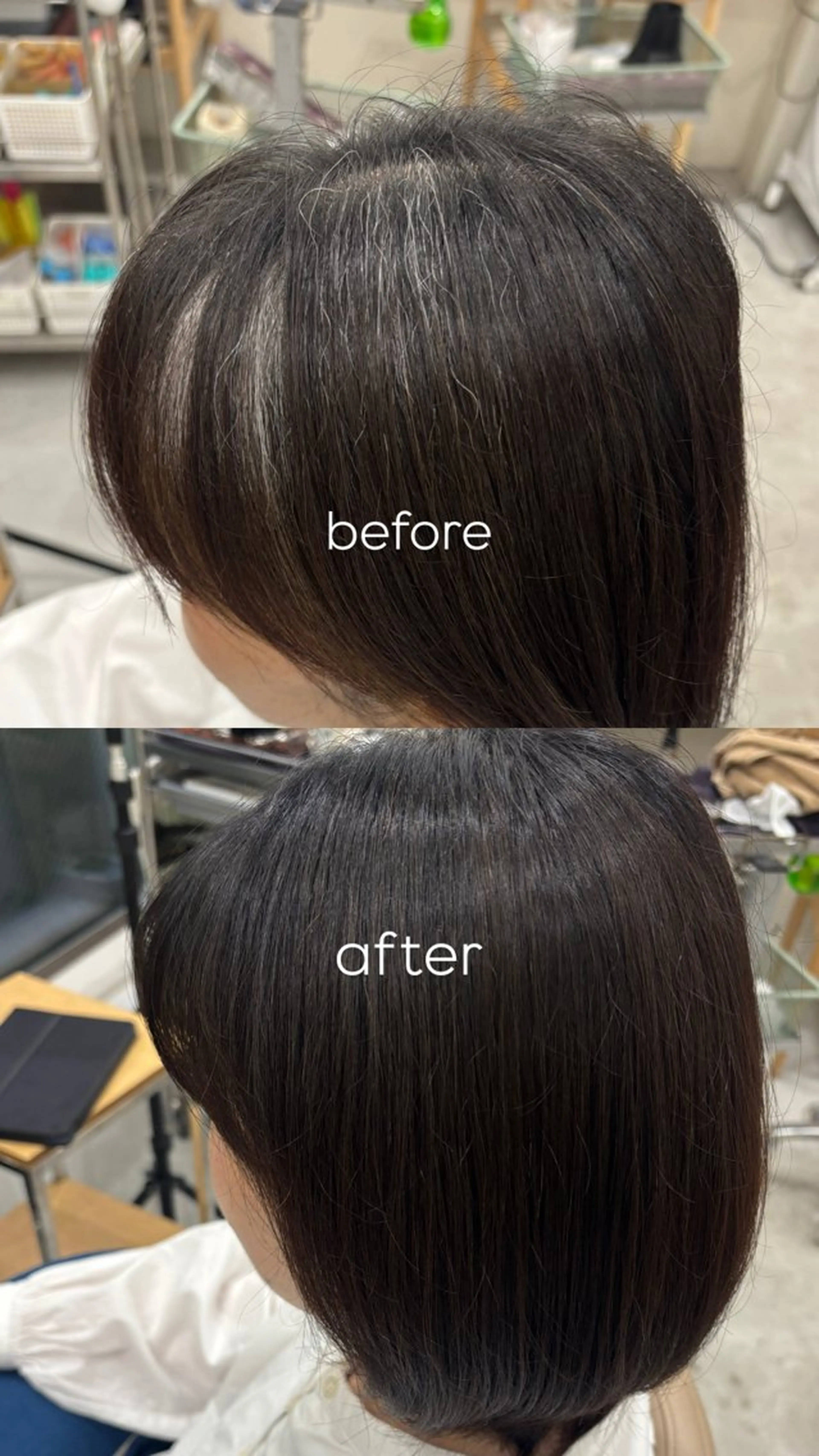 ショート カラー rion🪽 /縮毛矯正のヘアスタイル