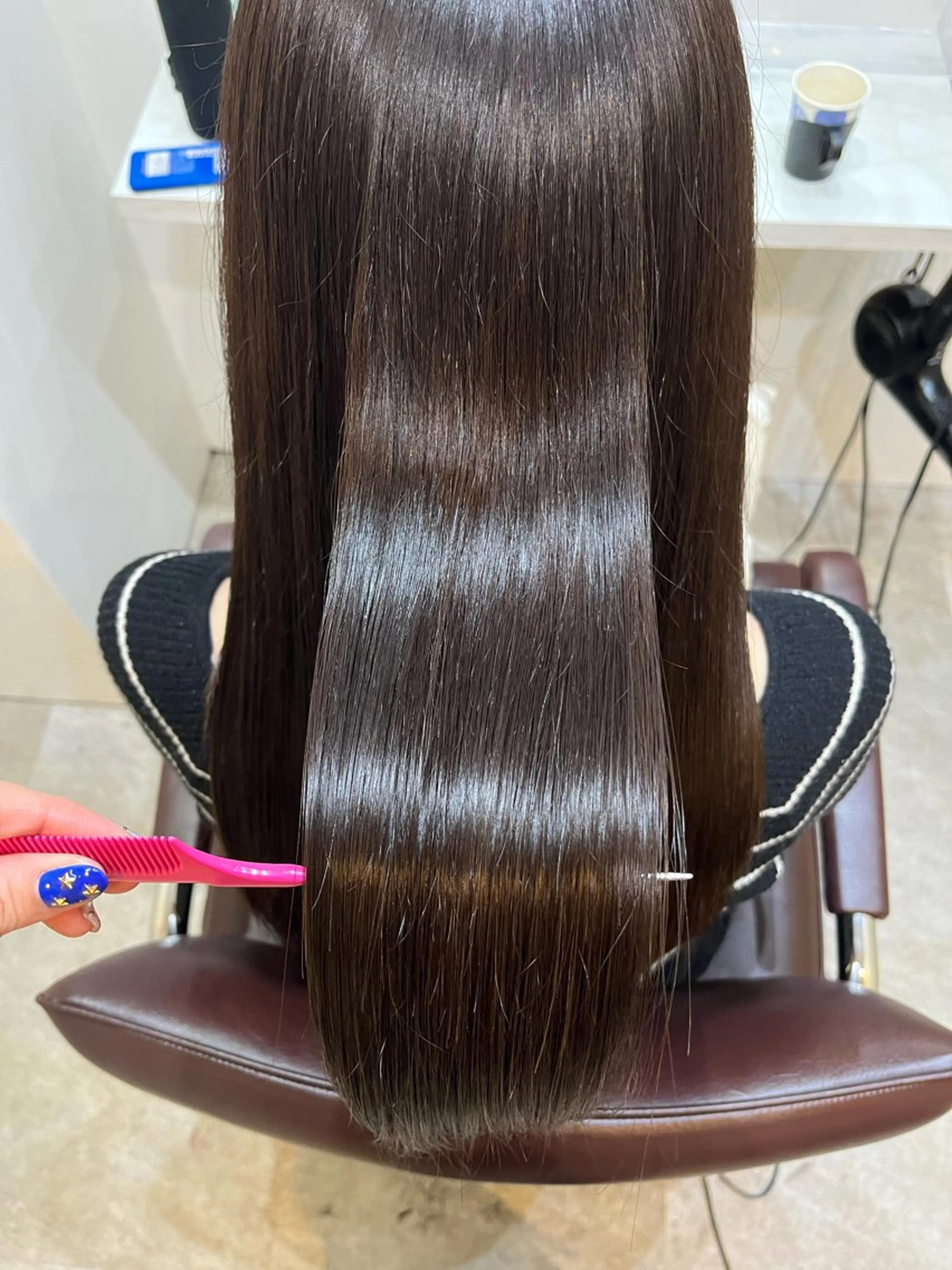 ロング カラー カット ヘアカラー トリートメント 【髪質改善　艶髪】 布川　莉穂のヘアスタイル