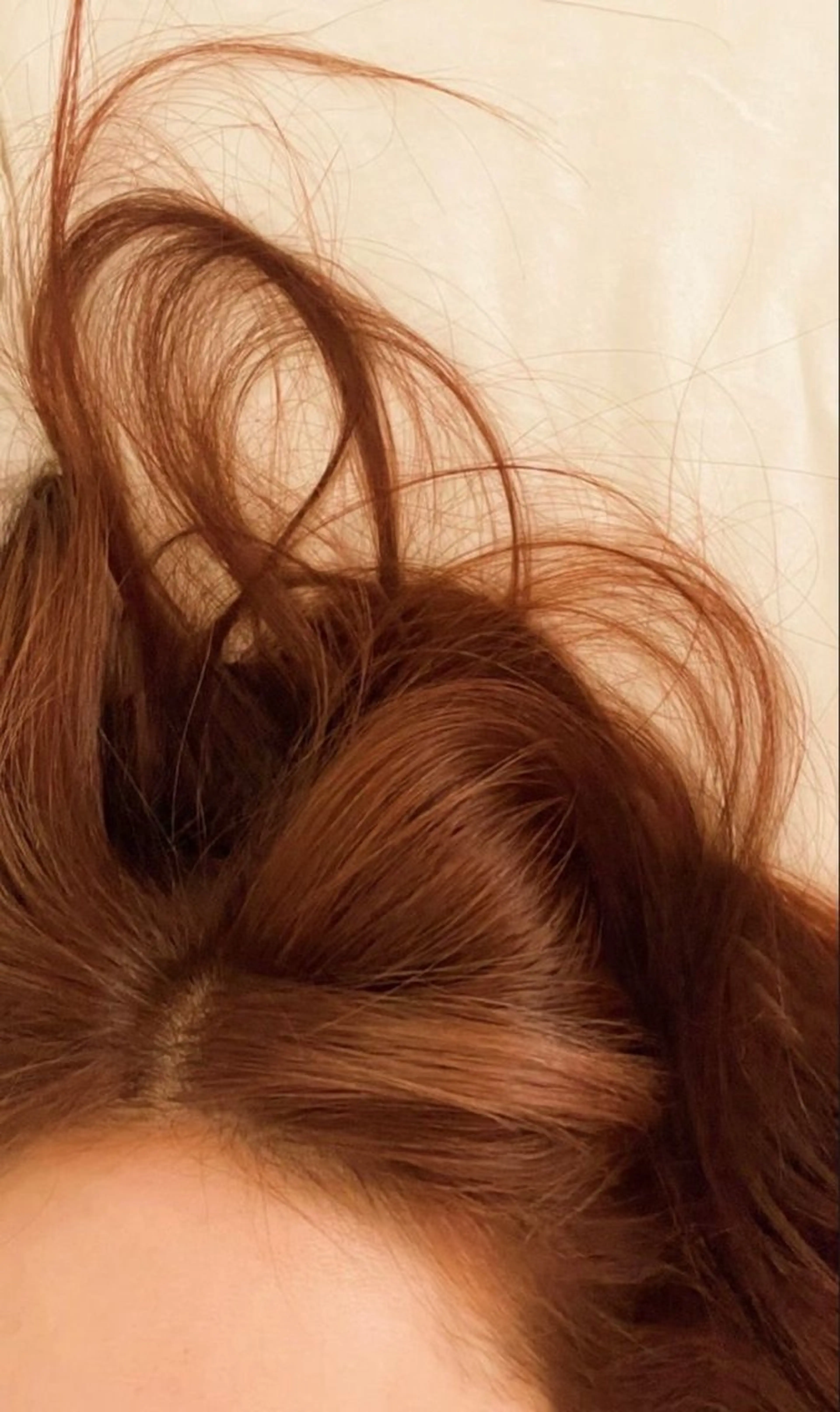 ミディアム カラー パーマ ヘアアレンジ ブリーチ ダブルカラー ブリーチなしカラー オレンジ オレンジピンク 🌼似合わせのプロ 心斎橋/rena🌼のマツエク・マツパデザイン