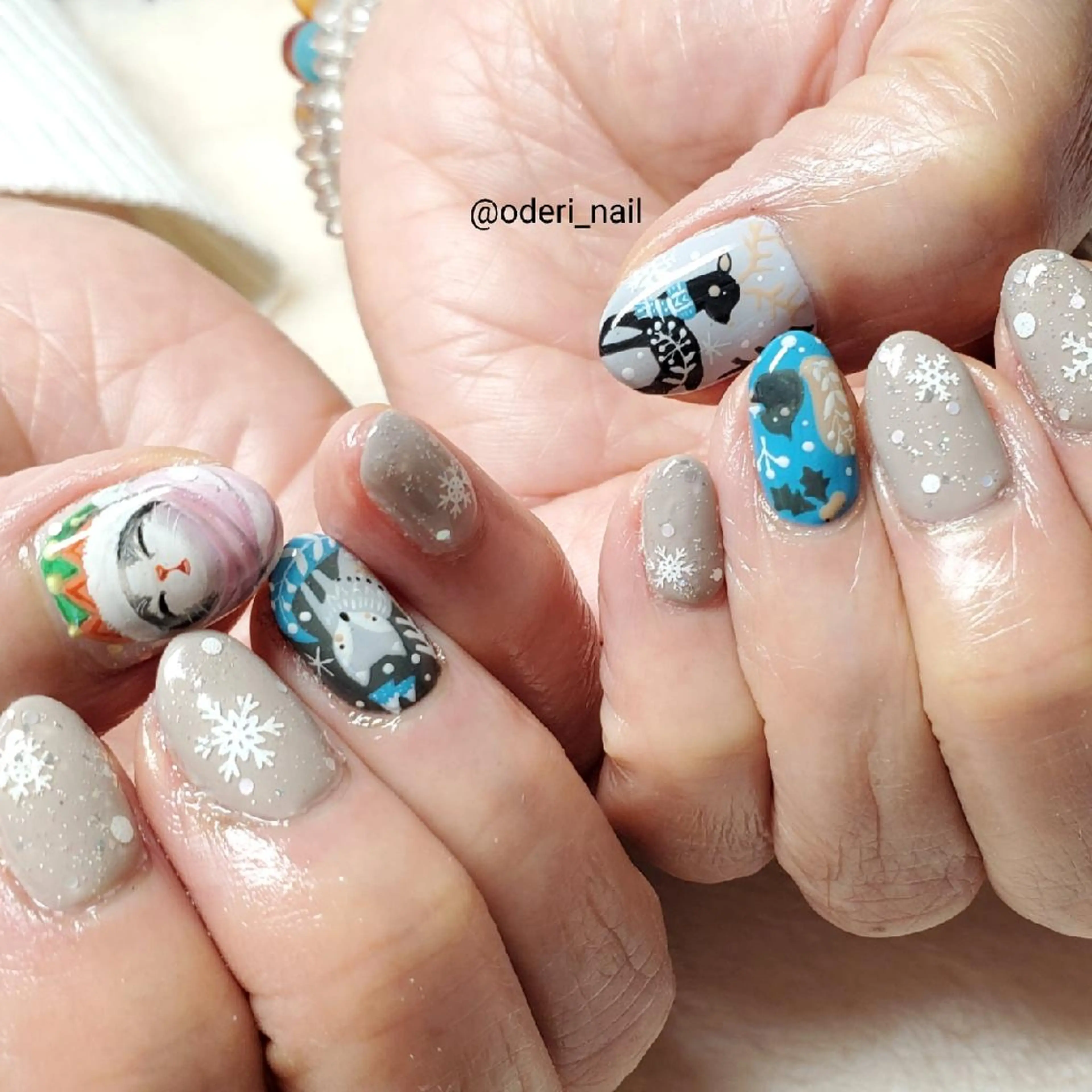 ネイル アートネイル フットネイル ジェルネイル 春ネイル おで@ oderi_nailのネイルデザイン