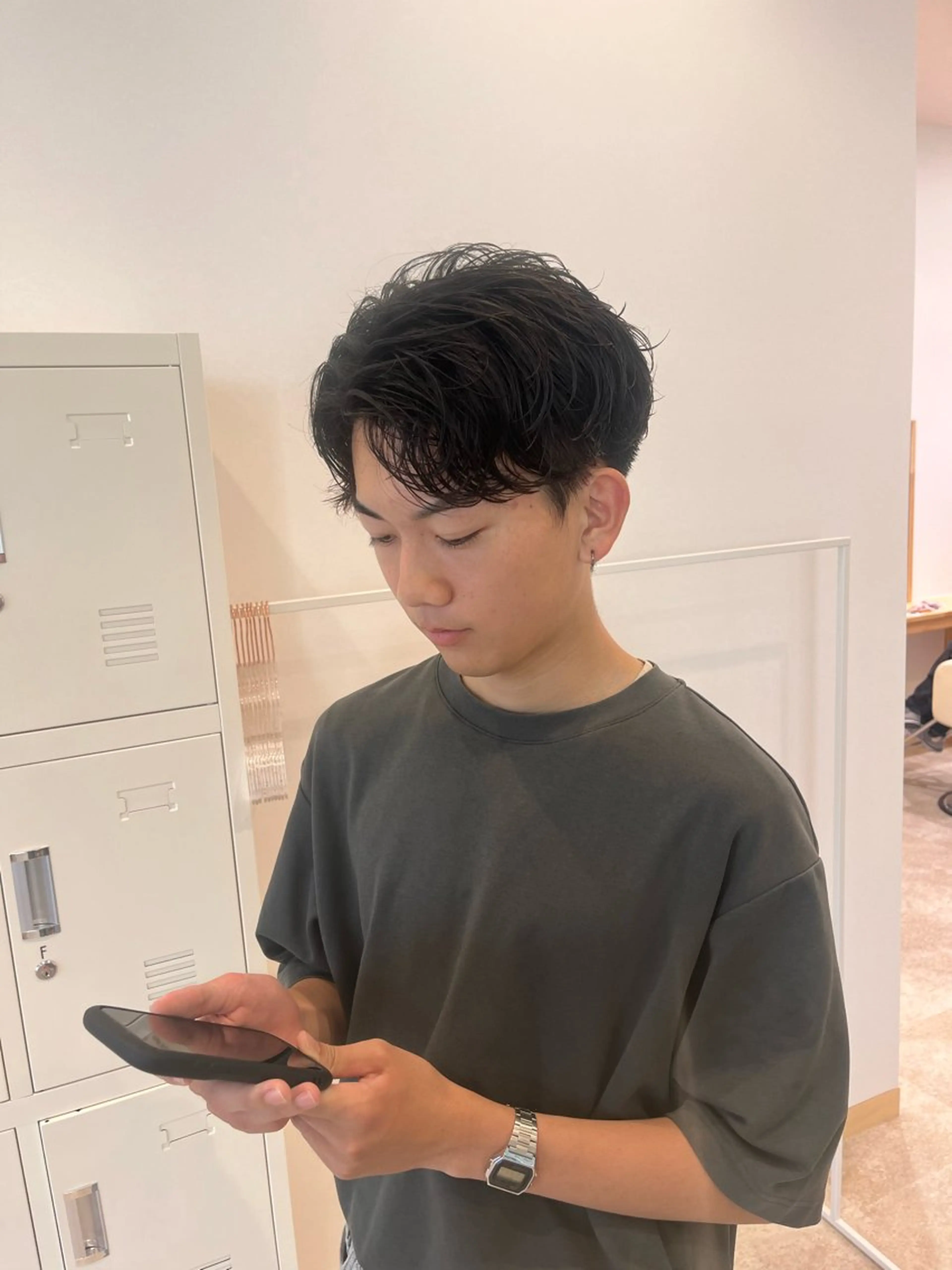 〚平日限定〛メンズ カット➕パーマの写真