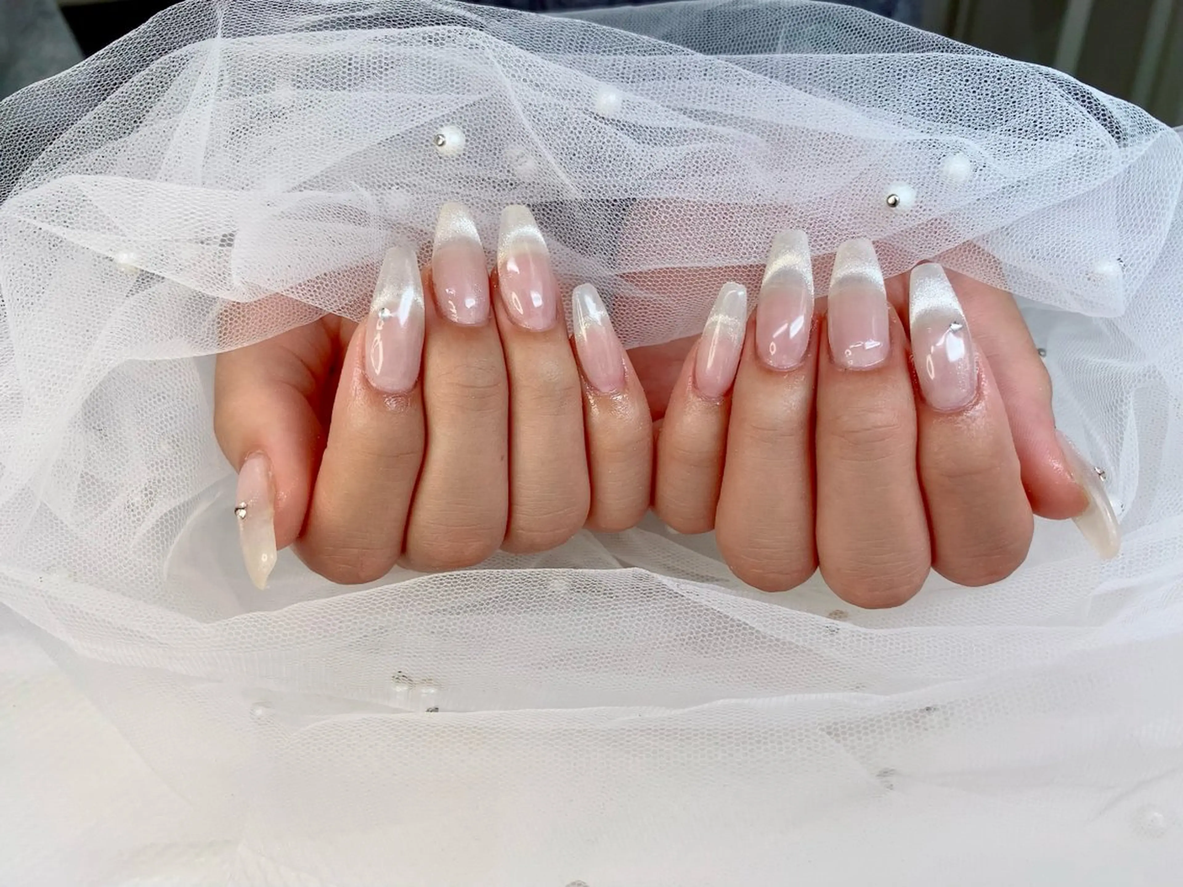 ネイル フレンチネイル シンプルネイル ハンドネイル ハンドケア 心斎橋Salon Epokkuのネイルデザイン